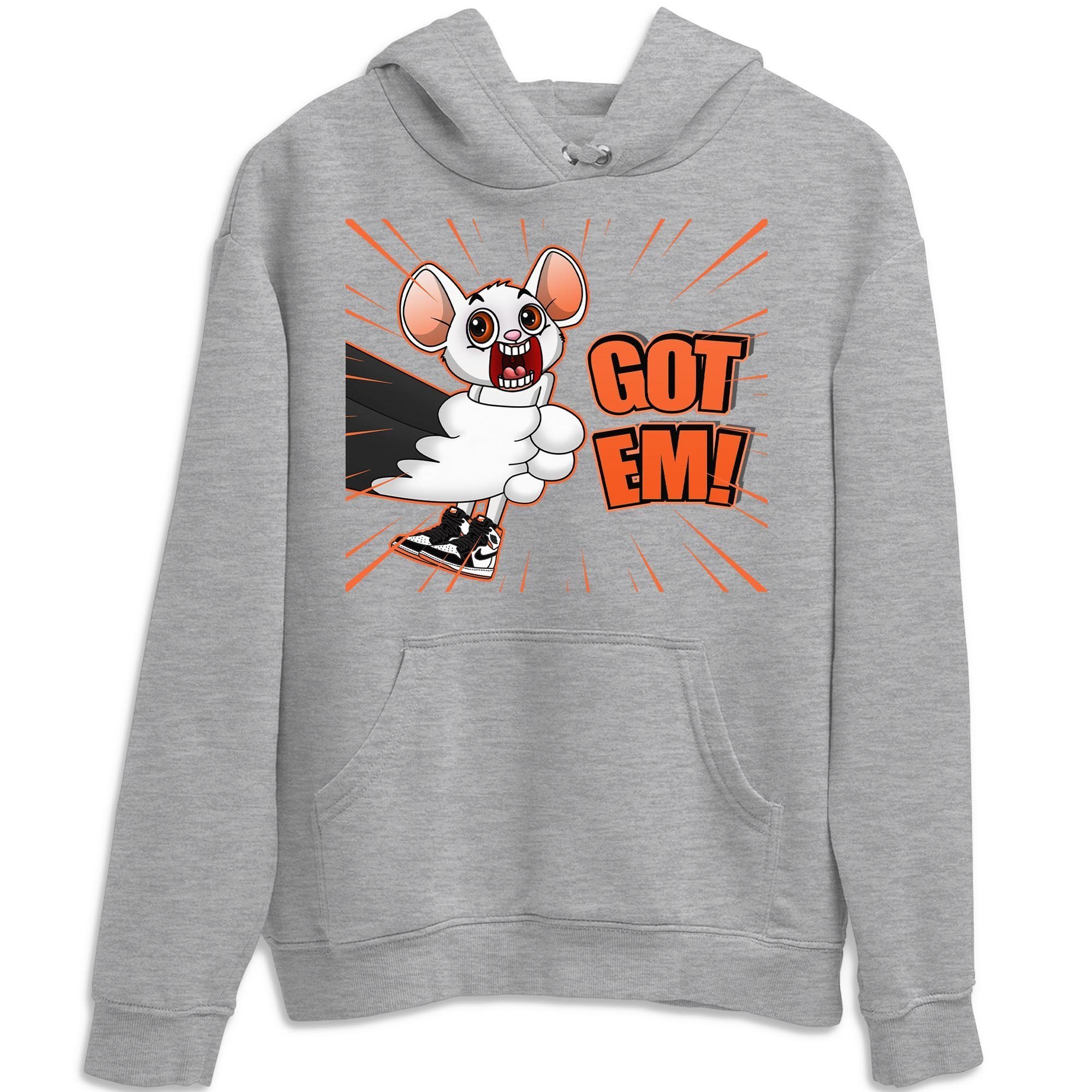T&J Got Em Unisex Tops - Air Jordan 1 Electro Orange