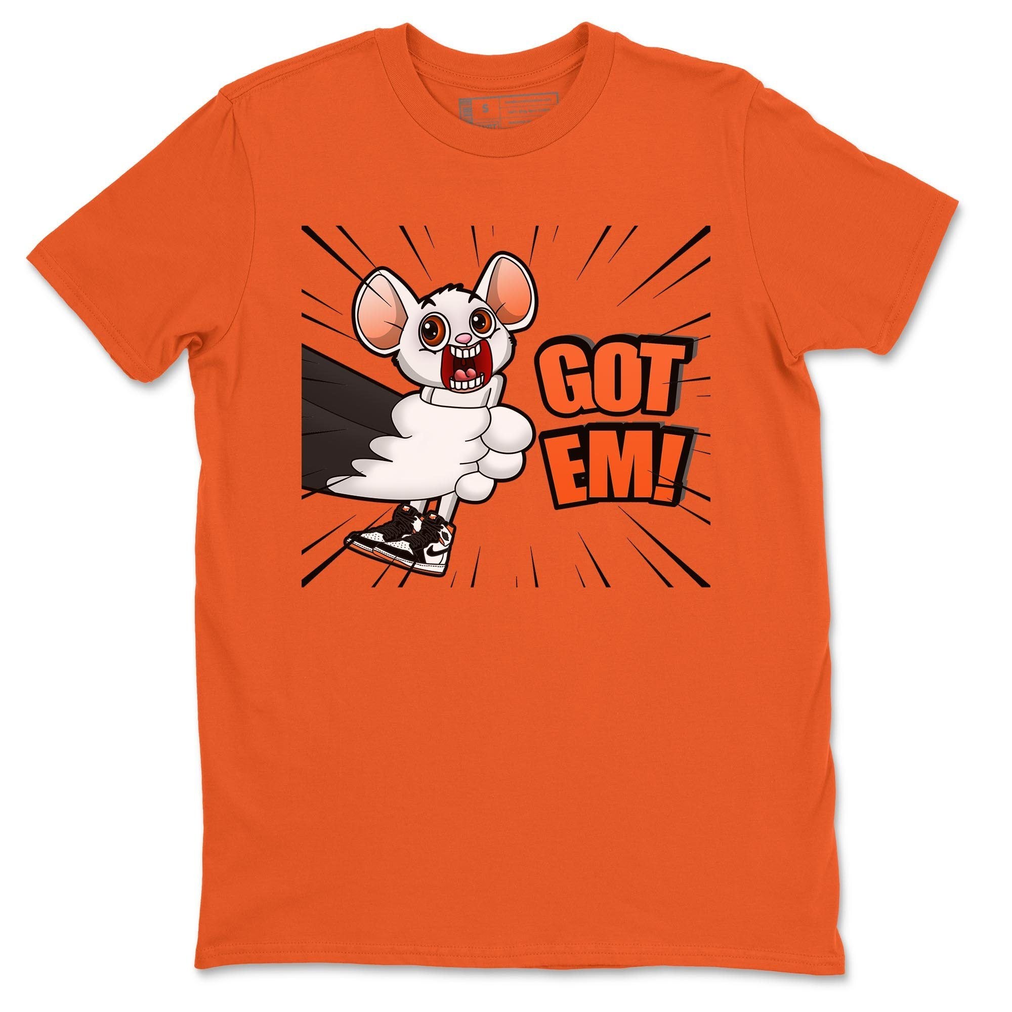 T&J Got Em Unisex Tops - Air Jordan 1 Electro Orange