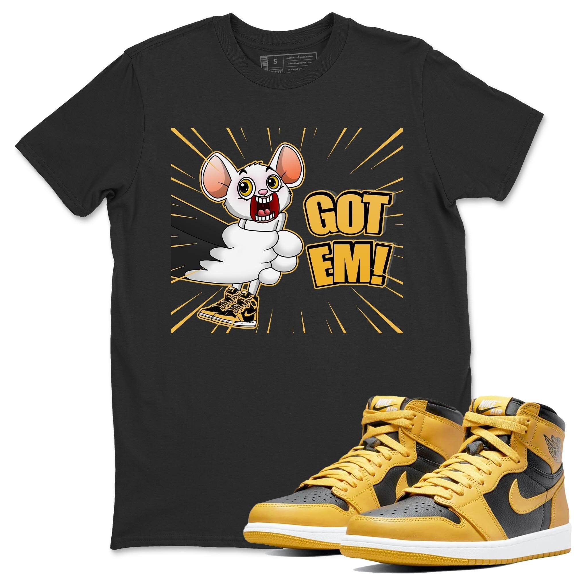 T&J Got Em Unisex Tops - Air Jordan 1 Pollen