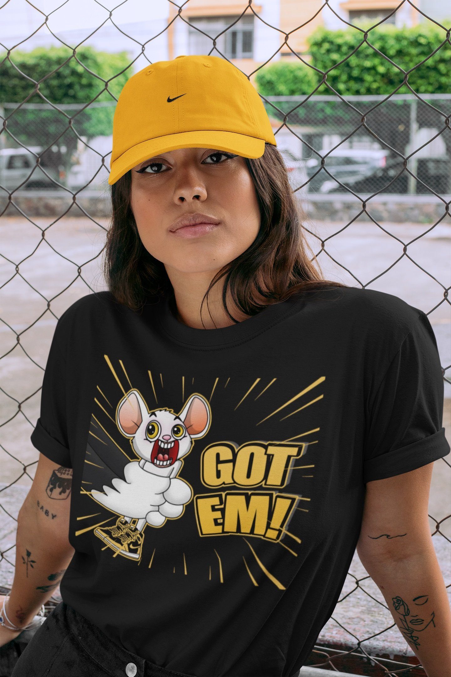 T&J Got Em Unisex Tops - Air Jordan 1 Pollen