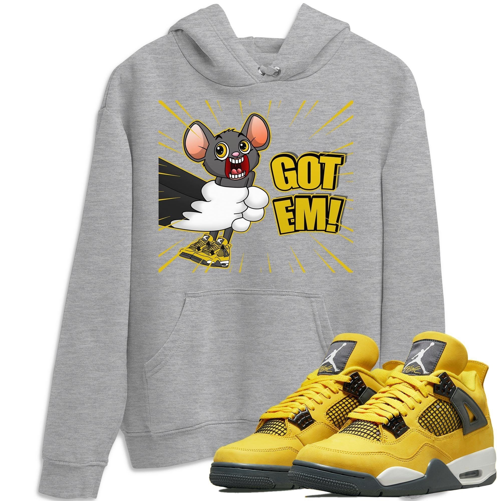 T&J Got Em Unisex Tops - Air Jordan 4 Lightning