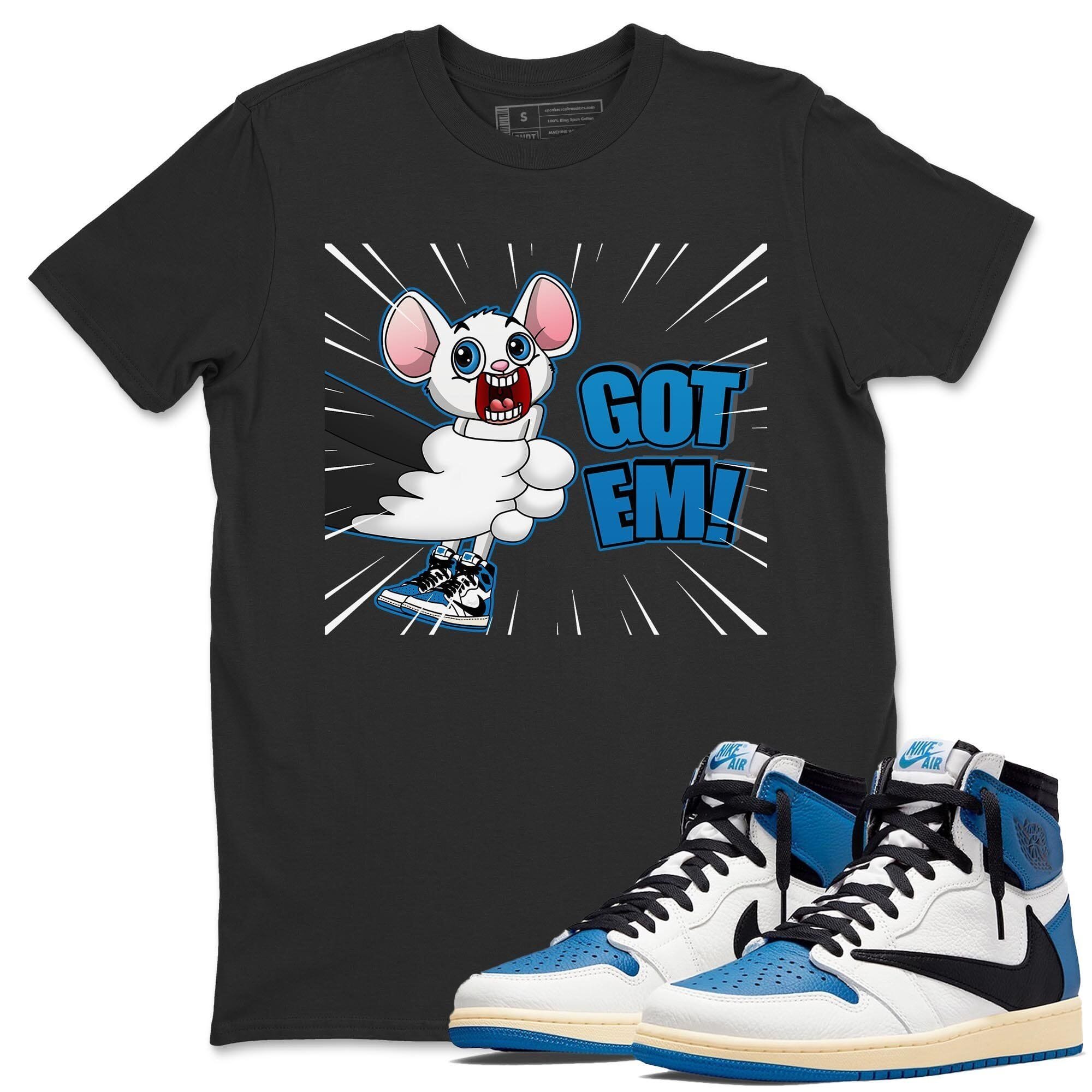 T&J Got Em Unisex Tops - Air Jordan 1 Travis Scott Fragment
