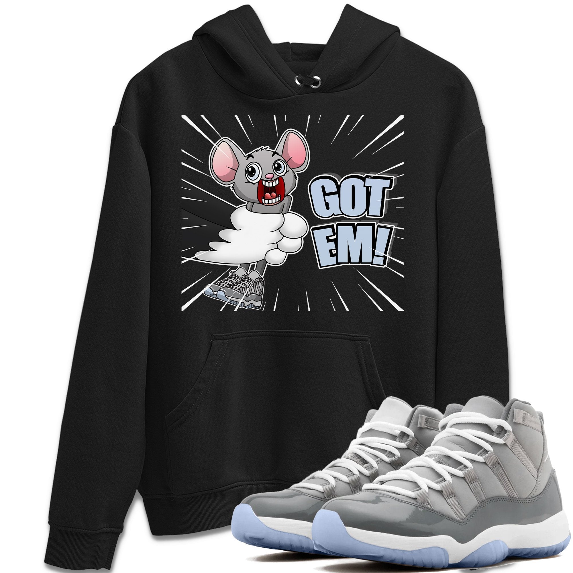 T&J Got Em Unisex Tops - Air Jordan 11 Cool Grey