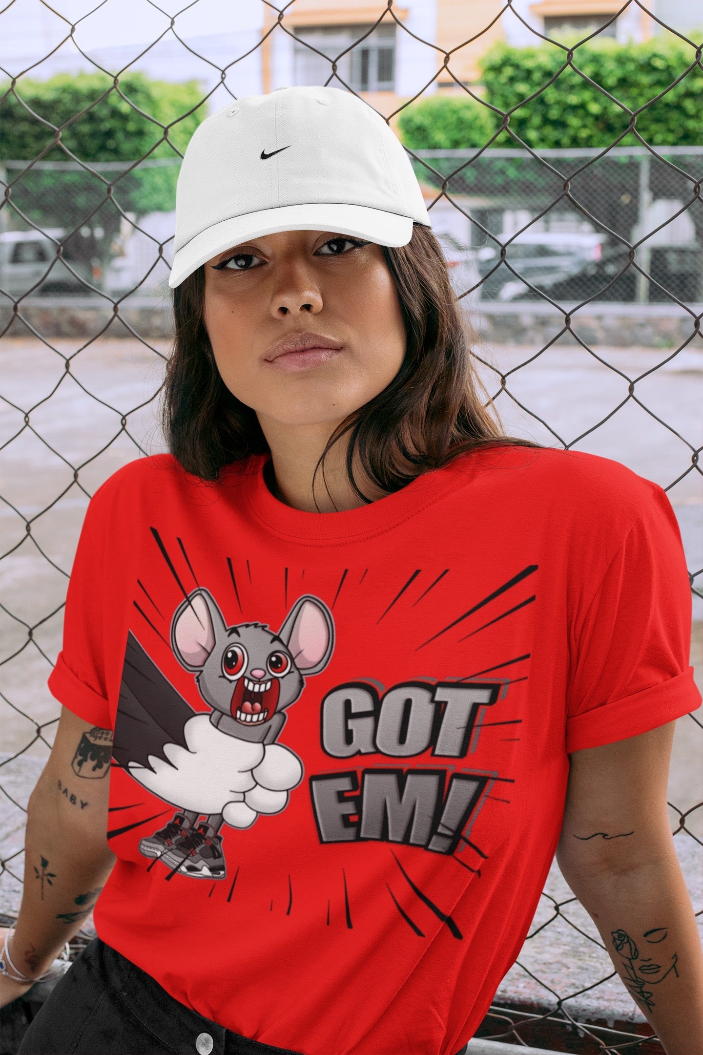 T&J Got Em Unisex Tops - Air Jordan 4 Infrared
