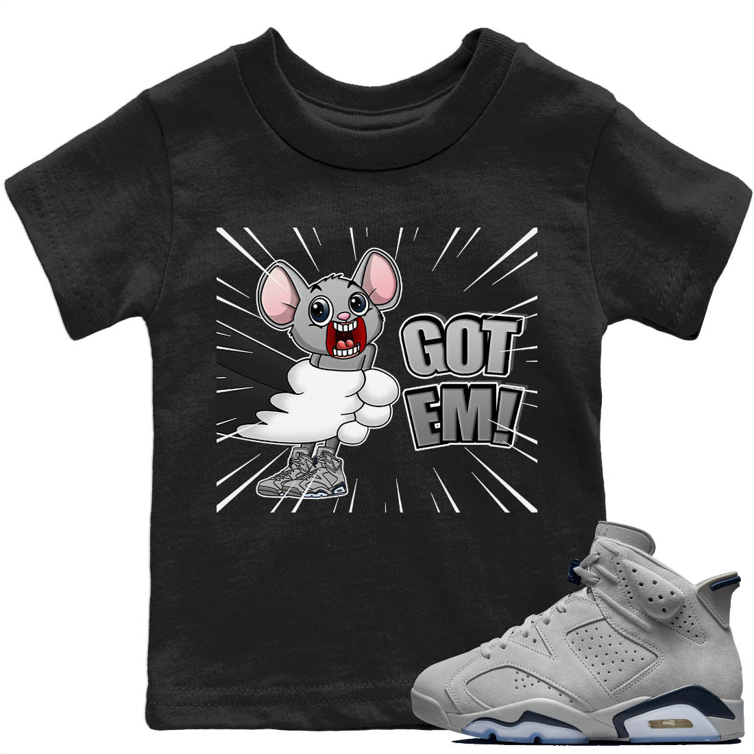 T&J Got Em Kids Tops - Air Jordan 6 Georgetown