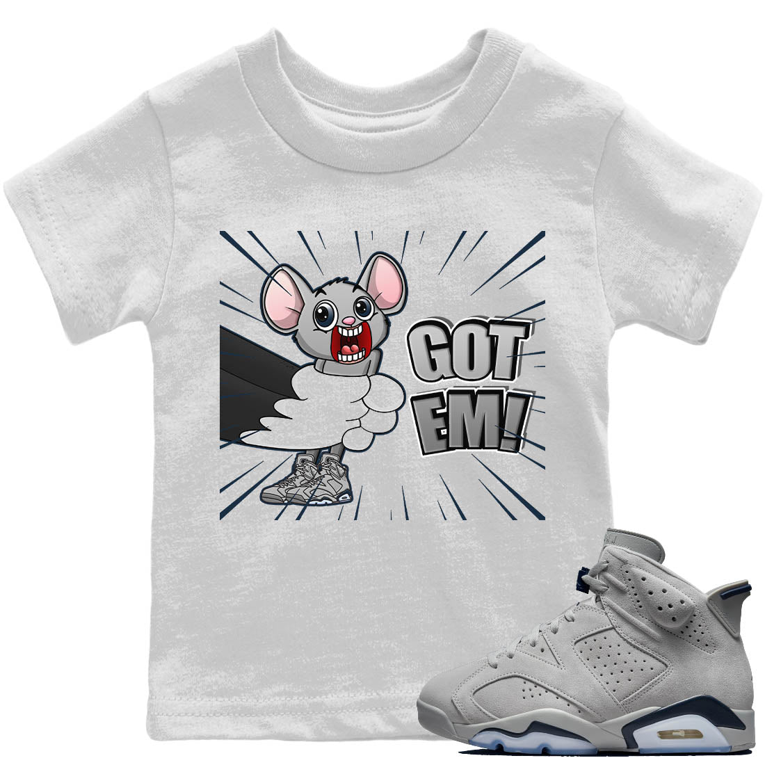 T&J Got Em Kids Tops - Air Jordan 6 Georgetown