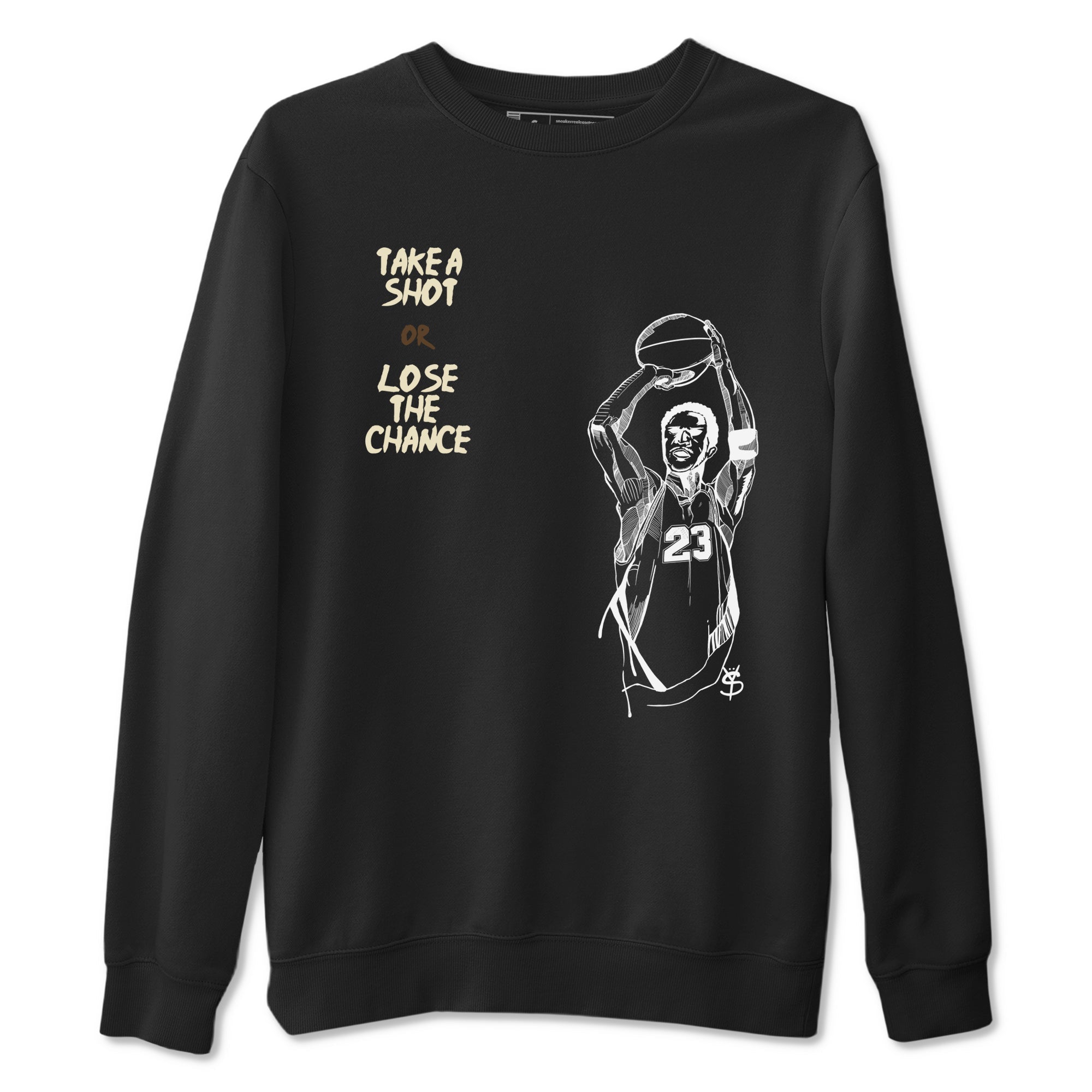 Take A Shot snkmatch Tees - Air Jordan 1 Mocha