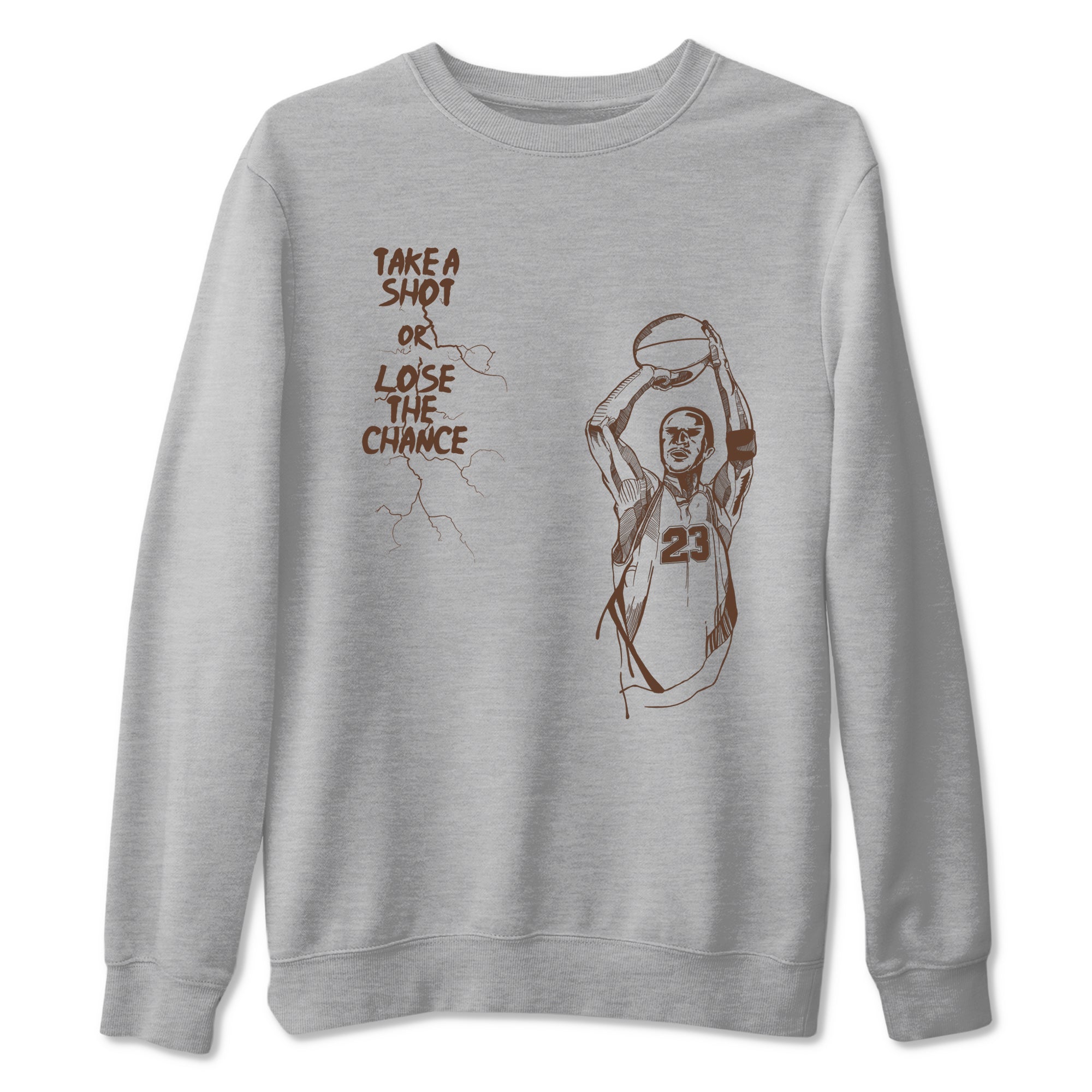 Take A Shot snkmatch Tees - Air Jordan 12 Baroque Brown