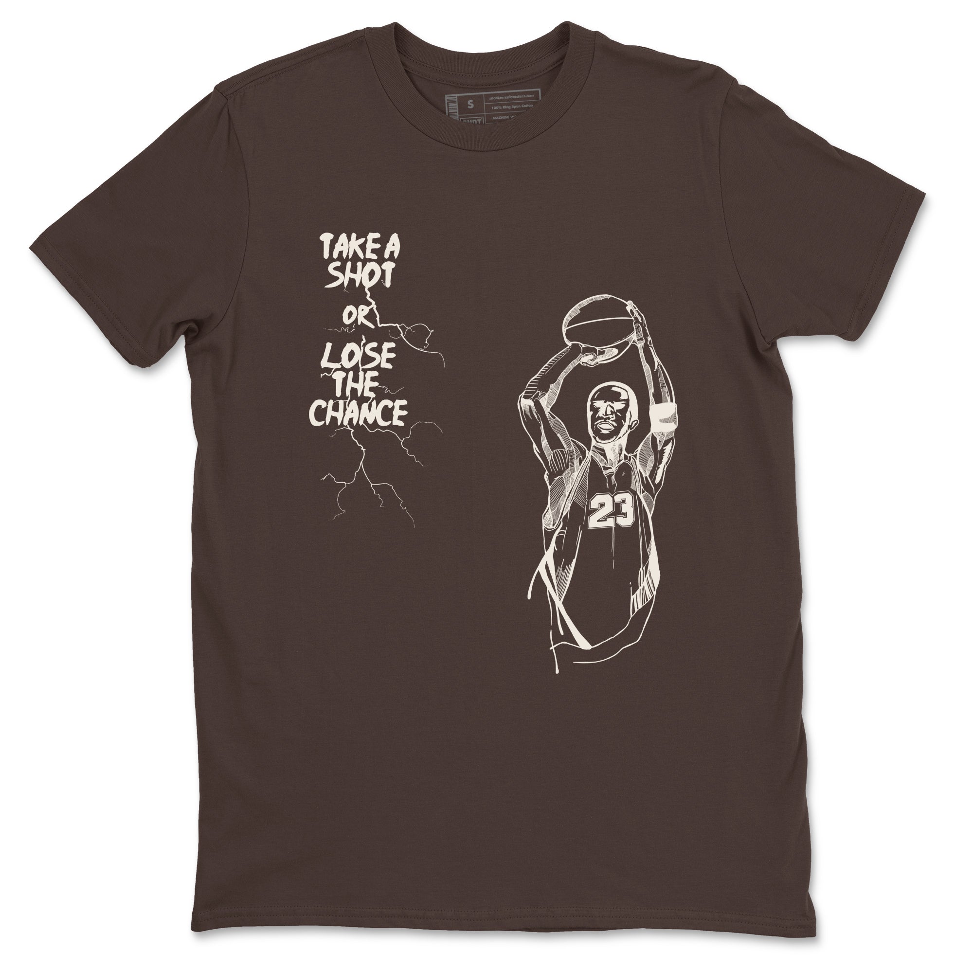 Take A Shot snkmatch Tees - Air Jordan 12 Baroque Brown