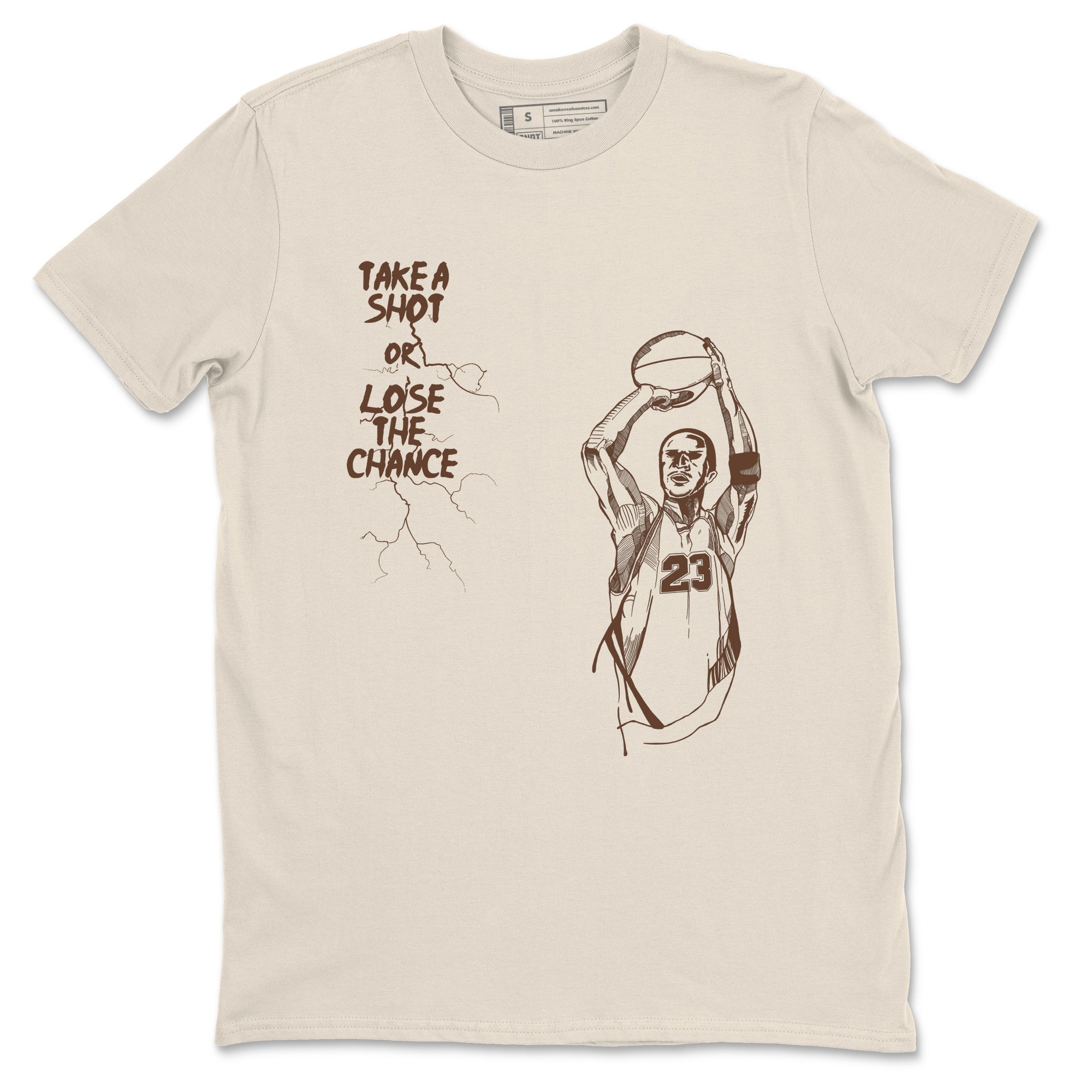 Take A Shot snkmatch Tees - Air Jordan 12 Baroque Brown