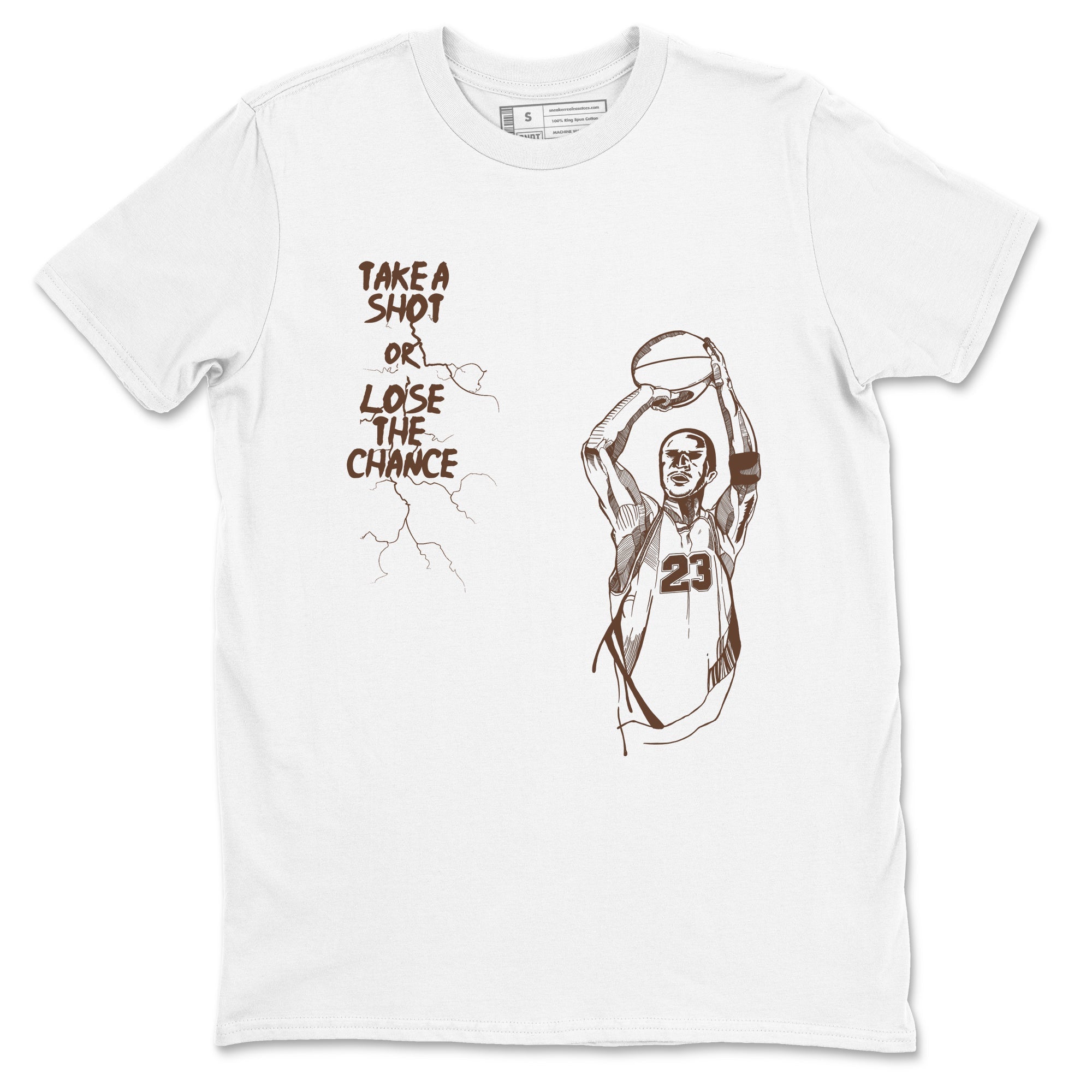 Take A Shot snkmatch Tees - Air Jordan 12 Baroque Brown