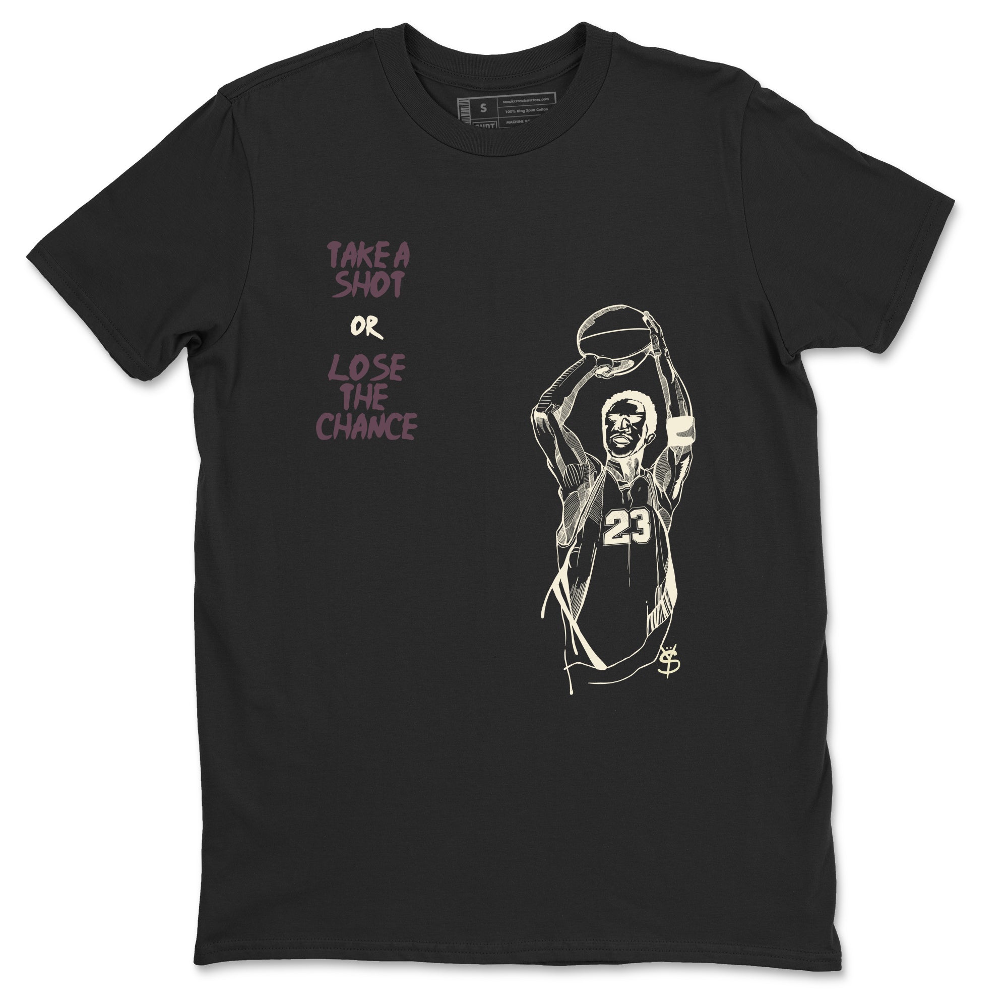 Take A Shot snkmatch Tees - Air Jordan 3 A Ma Maniere x Black