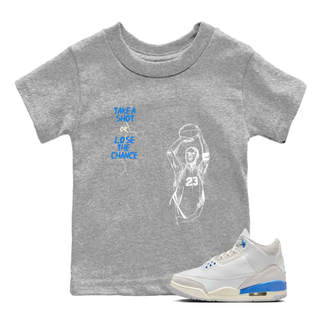 Take A Shot snkmatch Tees Kids - Air Jordan 3 Lucky Shorts