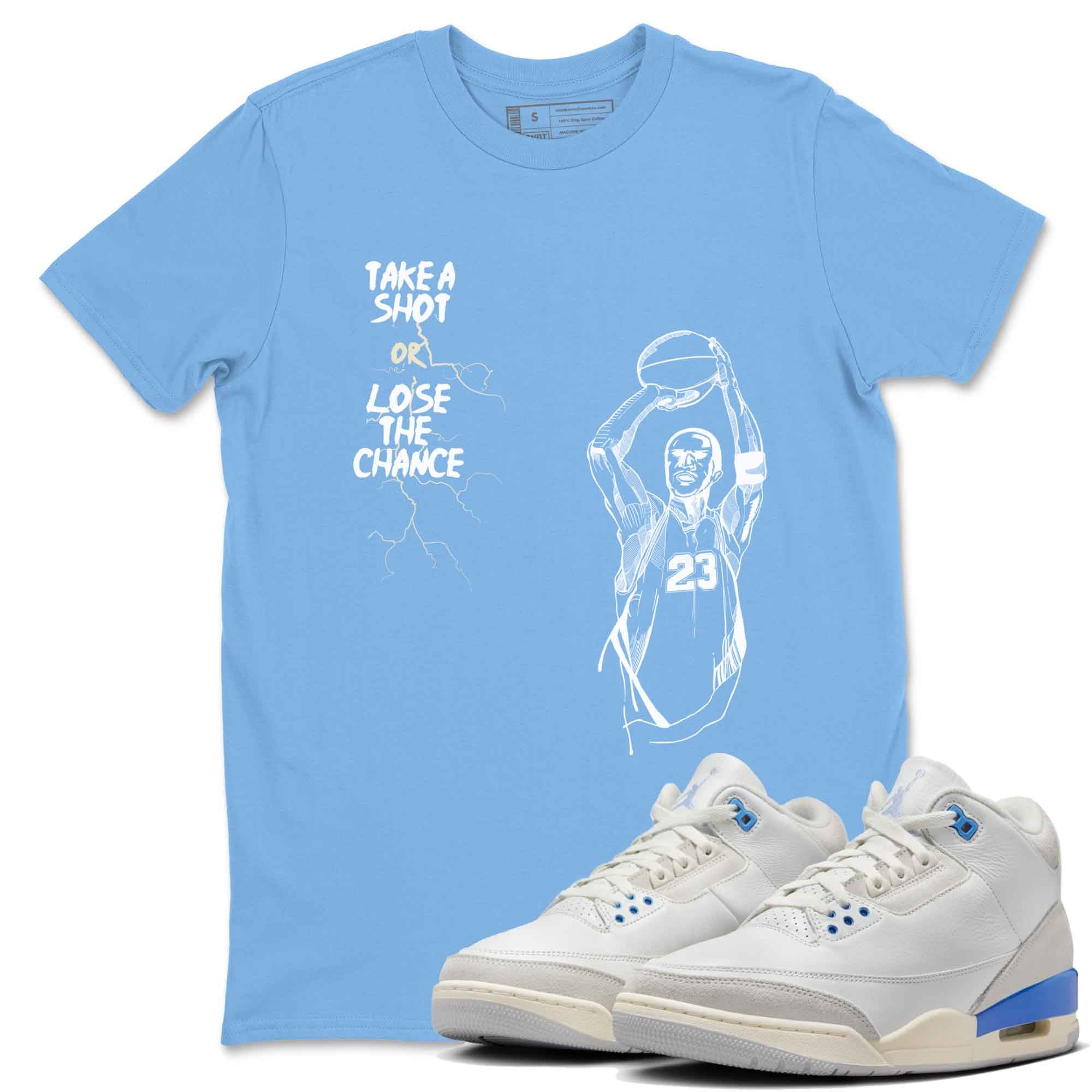 Take A Shot snkmatch Tees - Air Jordan 3 Lucky Shorts