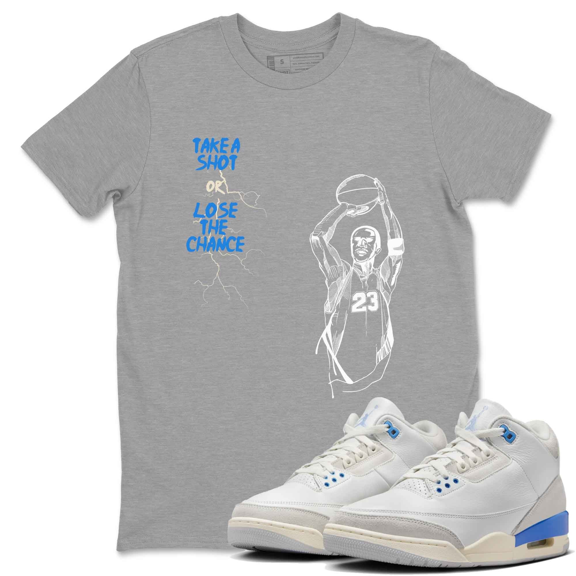 Take A Shot snkmatch Tees - Air Jordan 3 Lucky Shorts