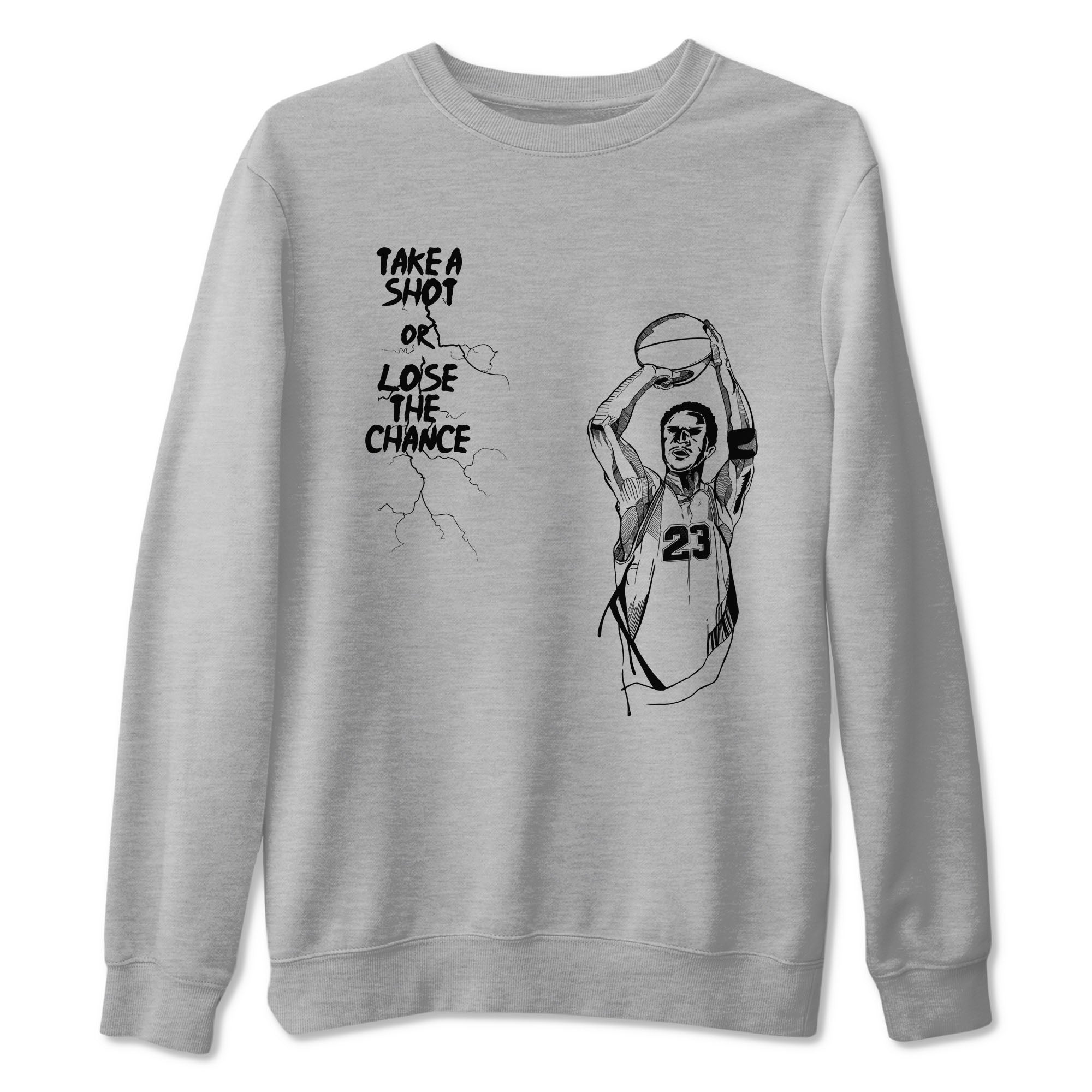 Take A Shot snkmatch Tees - Air Jordan 4 White Thunder