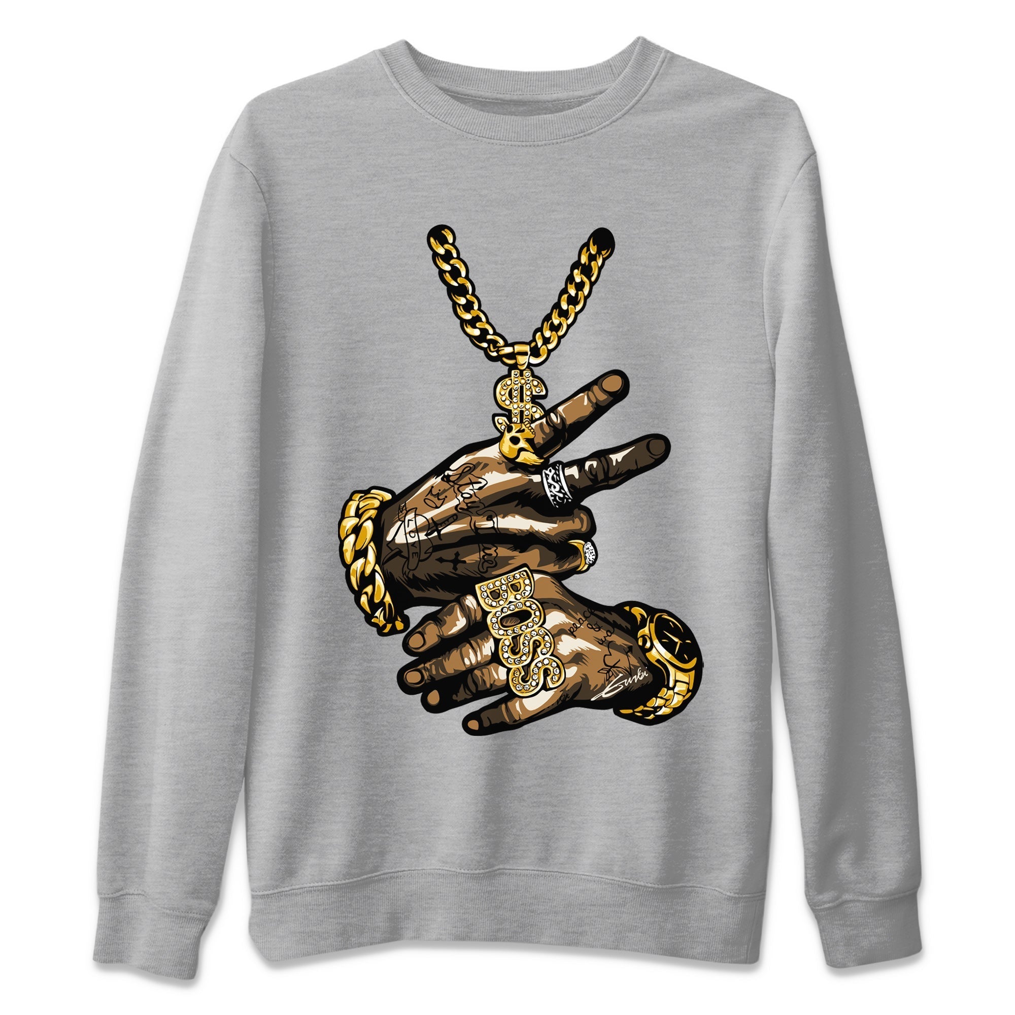 Tattoo Hands Unisex Tops - Air Jordan 3 Palomino