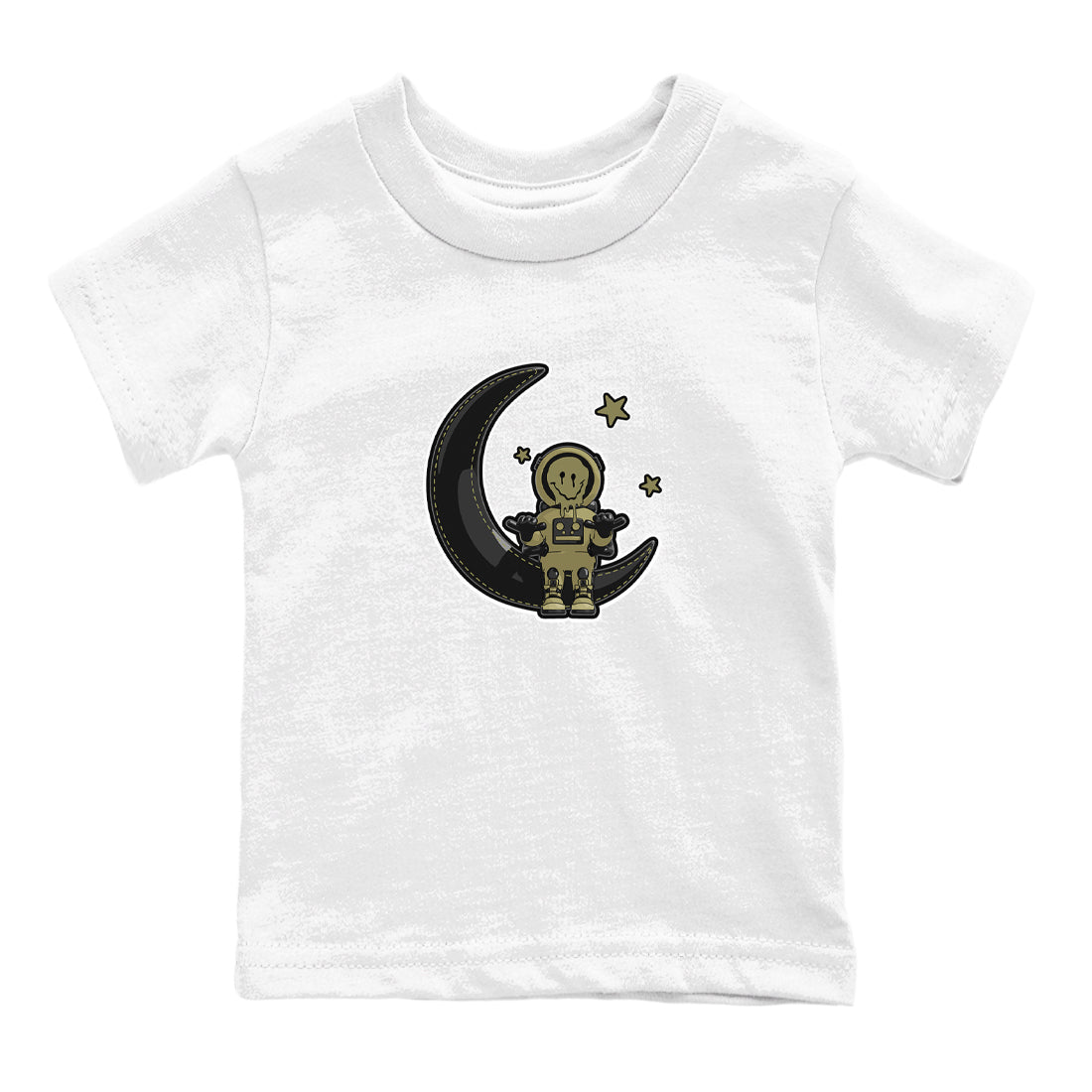 The Astronaut snkmatch Tee Kids - Air Jordan 4 Medium Olive