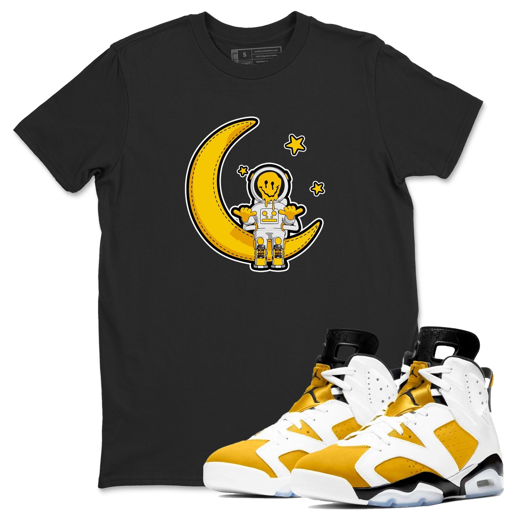 The Astronaut snkmatch Tee - Air Jordan 6 Yellow Ochre
