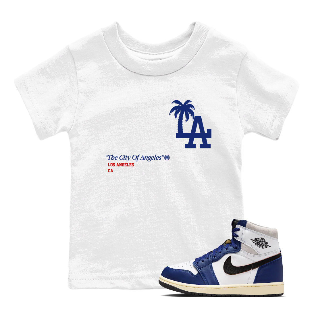 The City Of Angeles snkmatch Tees Kids - Air Jordan 1 Rare Air