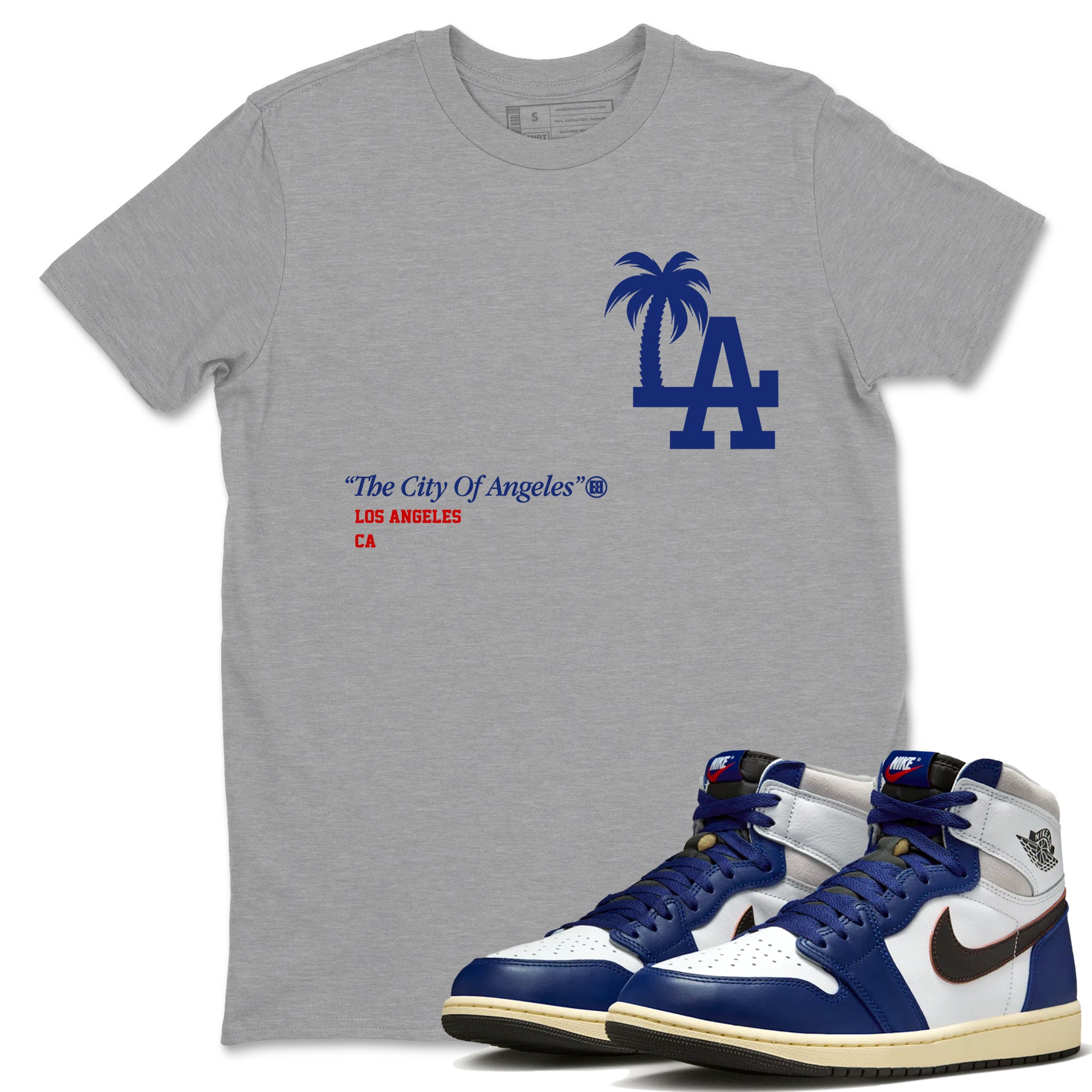 The City Of Angeles snkmatch Tees - Air Jordan 1 Rare Air