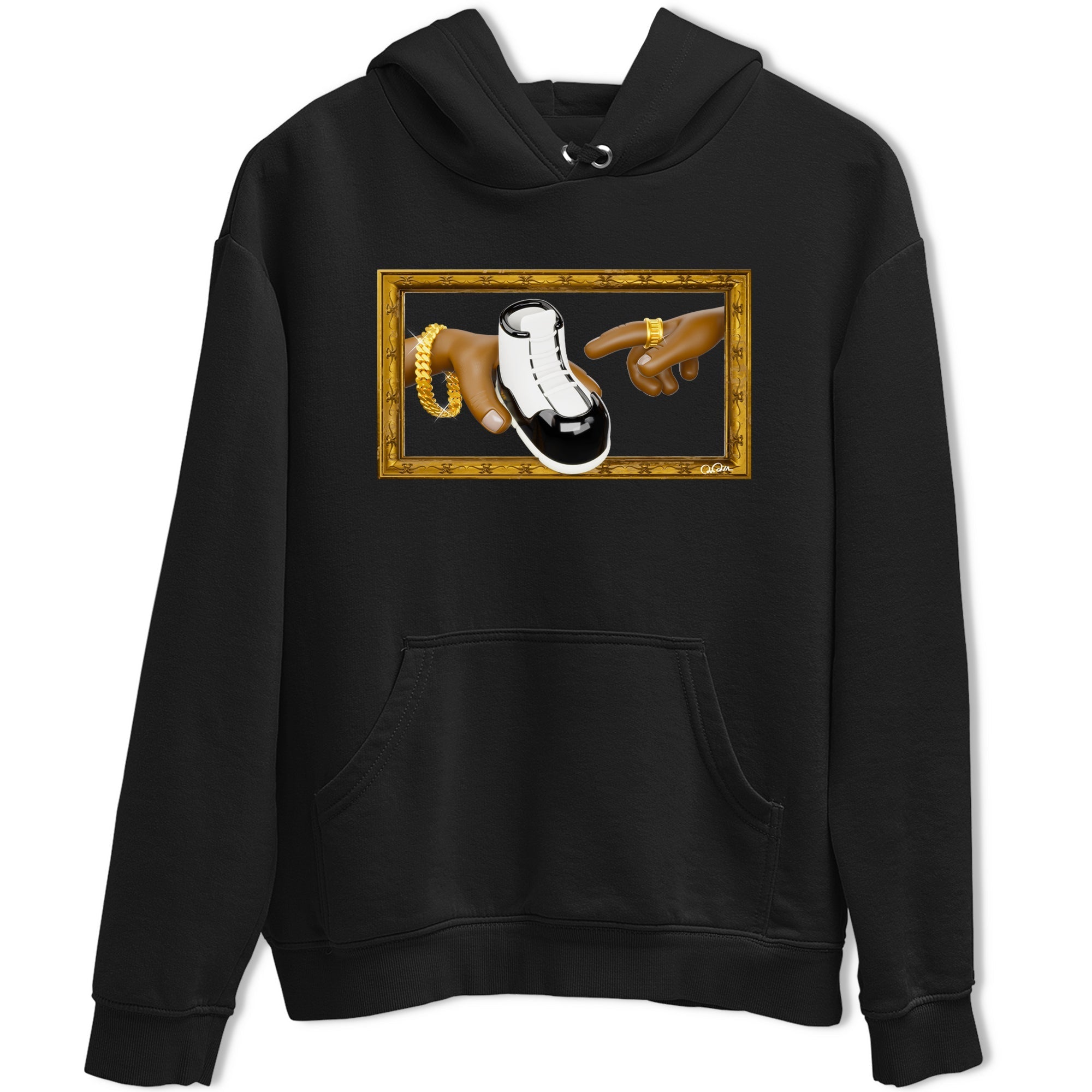 The Creation Of Adam snkmatch Tee - Air Jordan 11 Gratitude