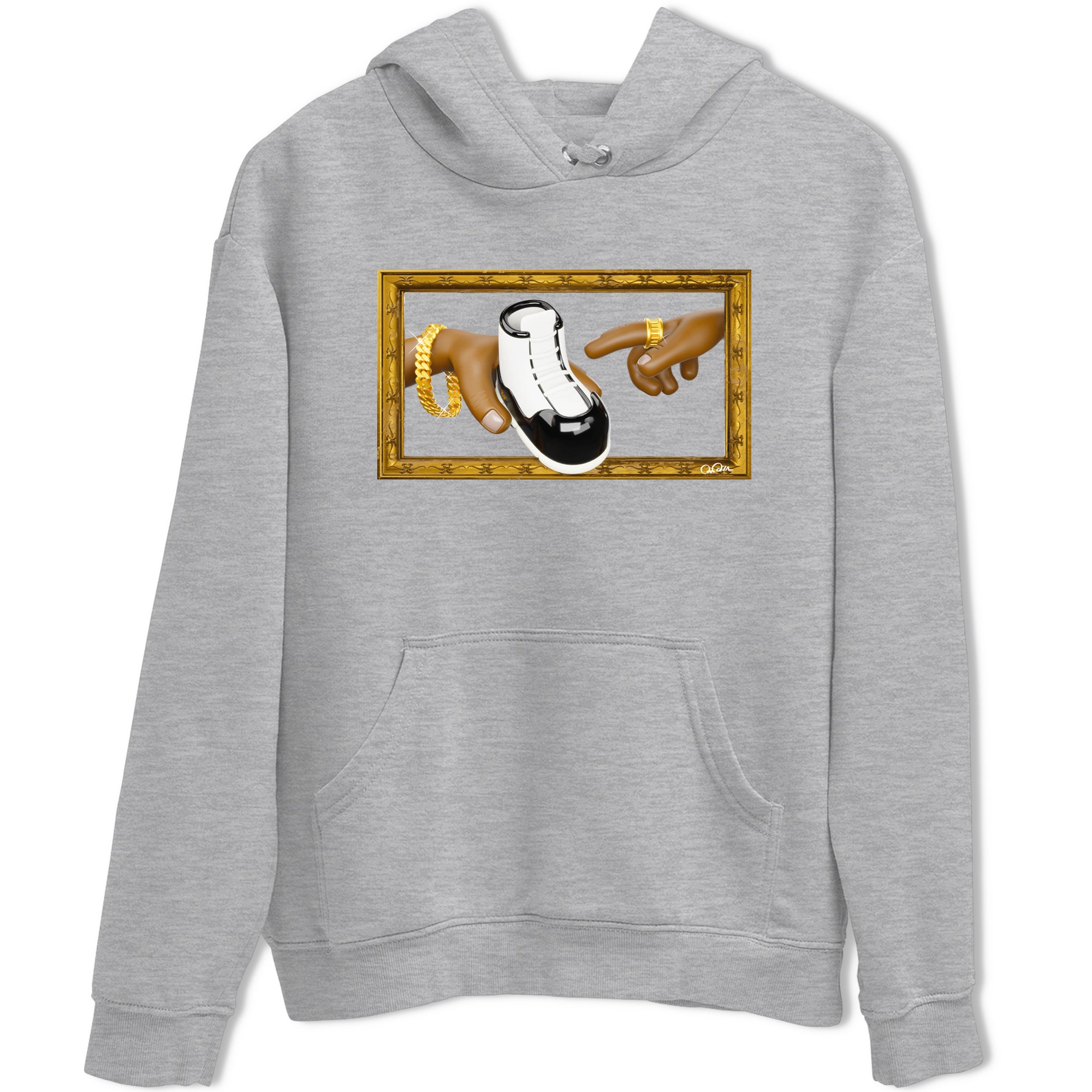 The Creation Of Adam snkmatch Tee - Air Jordan 11 Gratitude