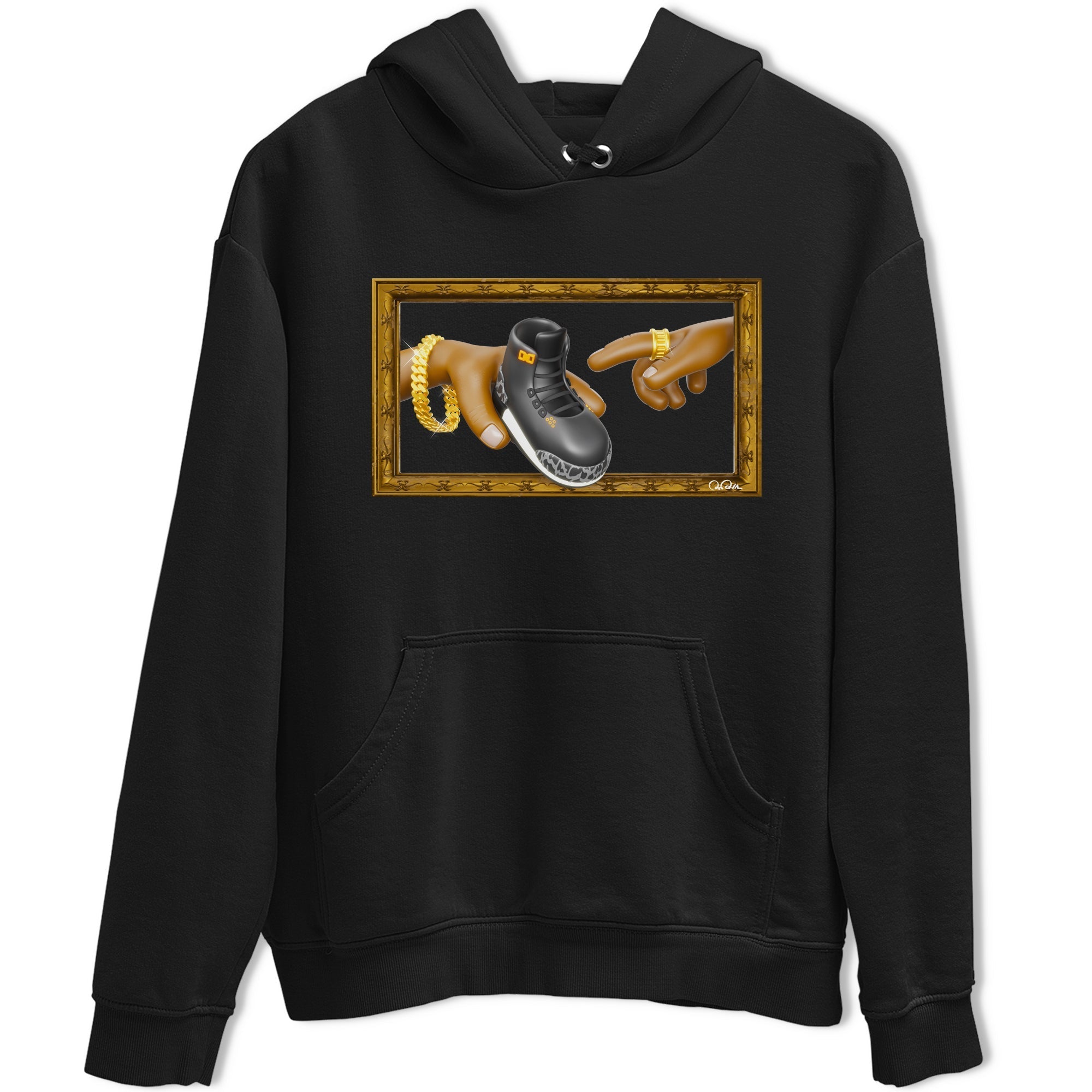 The Creation of Adam snkmatch Tee - Air Jordan 3 Fear