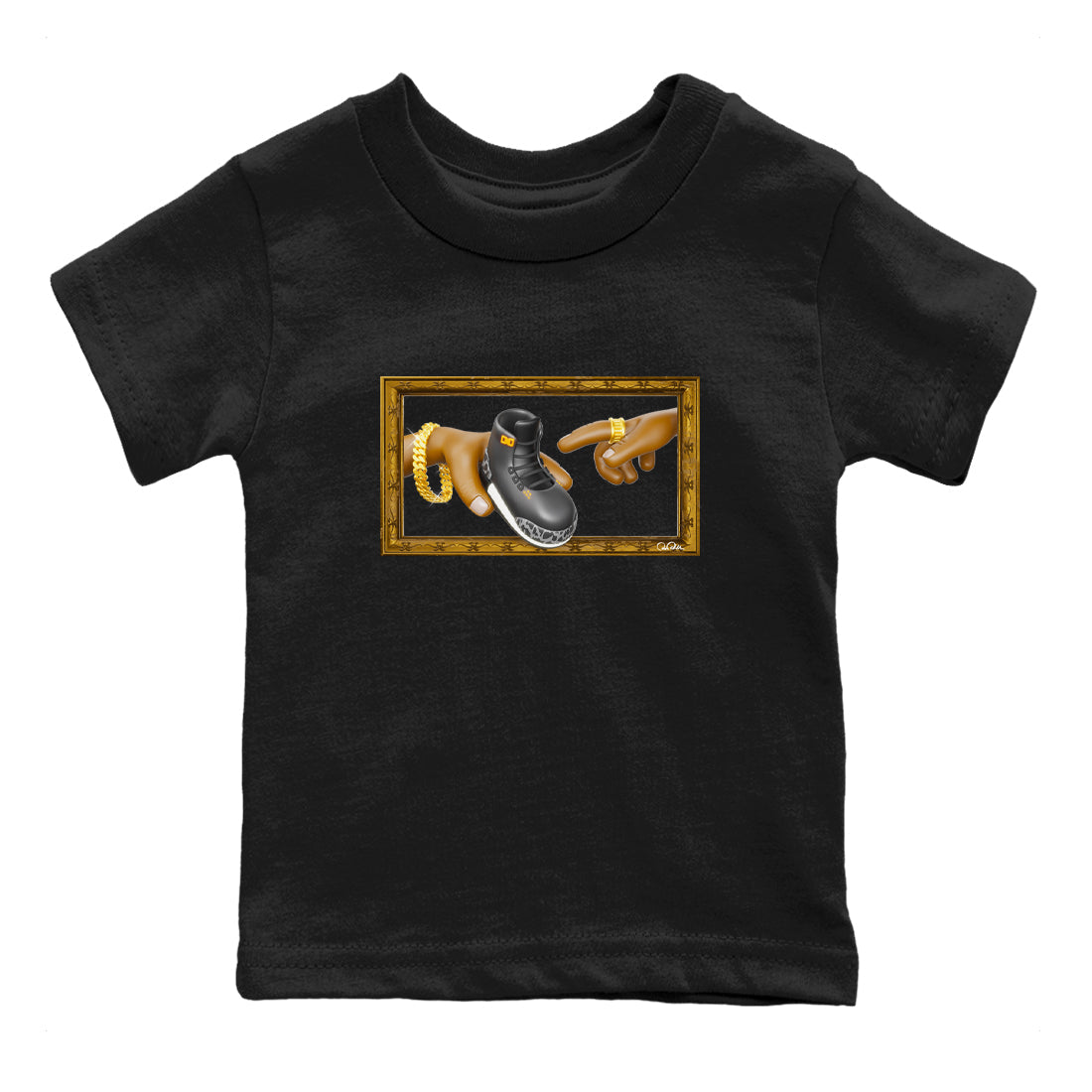 The Creation of Adam snkmatch Tee Kids - Air Jordan 3 Fear