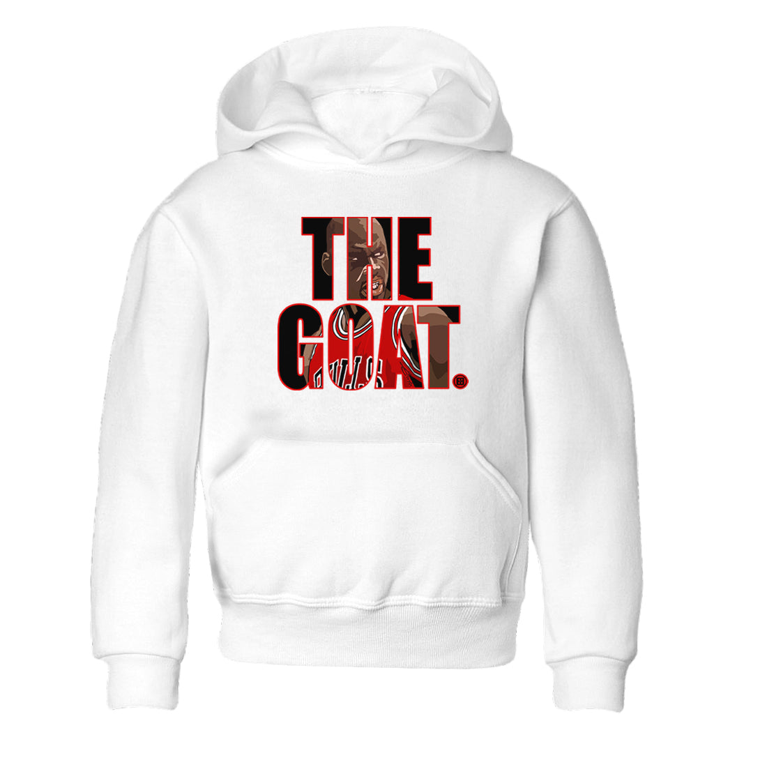 The Goat snkmatch Tees Kids - Air Jordan 1 Black Toe Reimagined