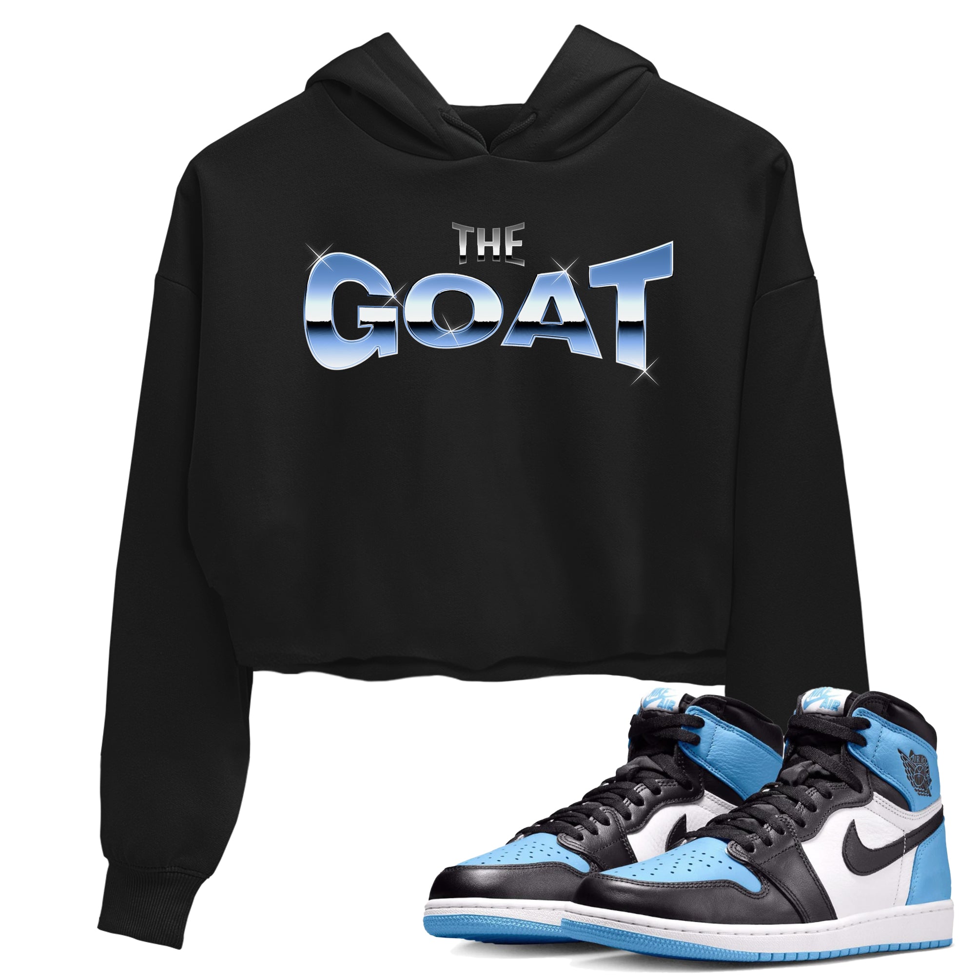 The GOAT Women's Tops - Air Jordan 1 UNC Toe