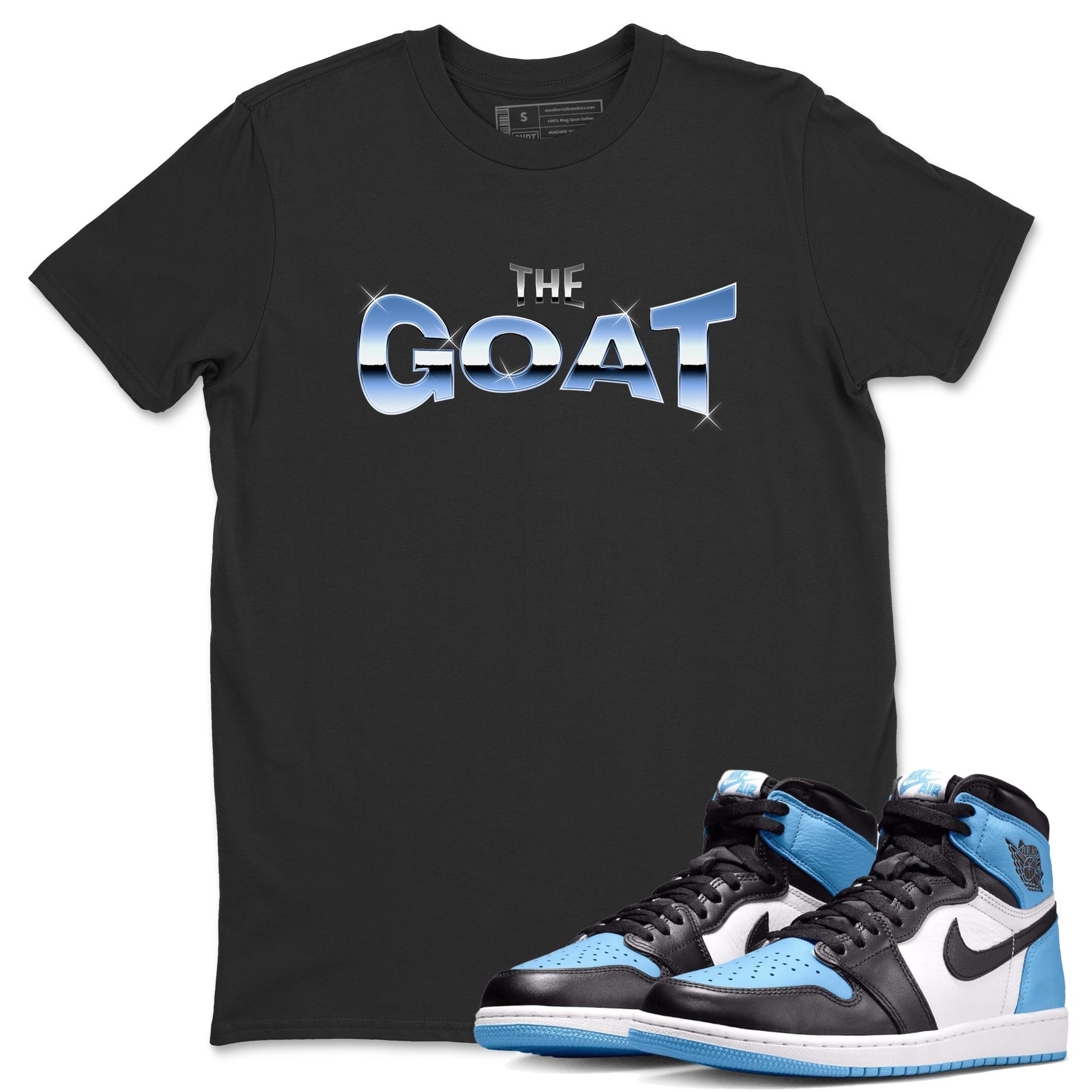 The GOAT Unisex Tops - Air Jordan 1 UNC Toe