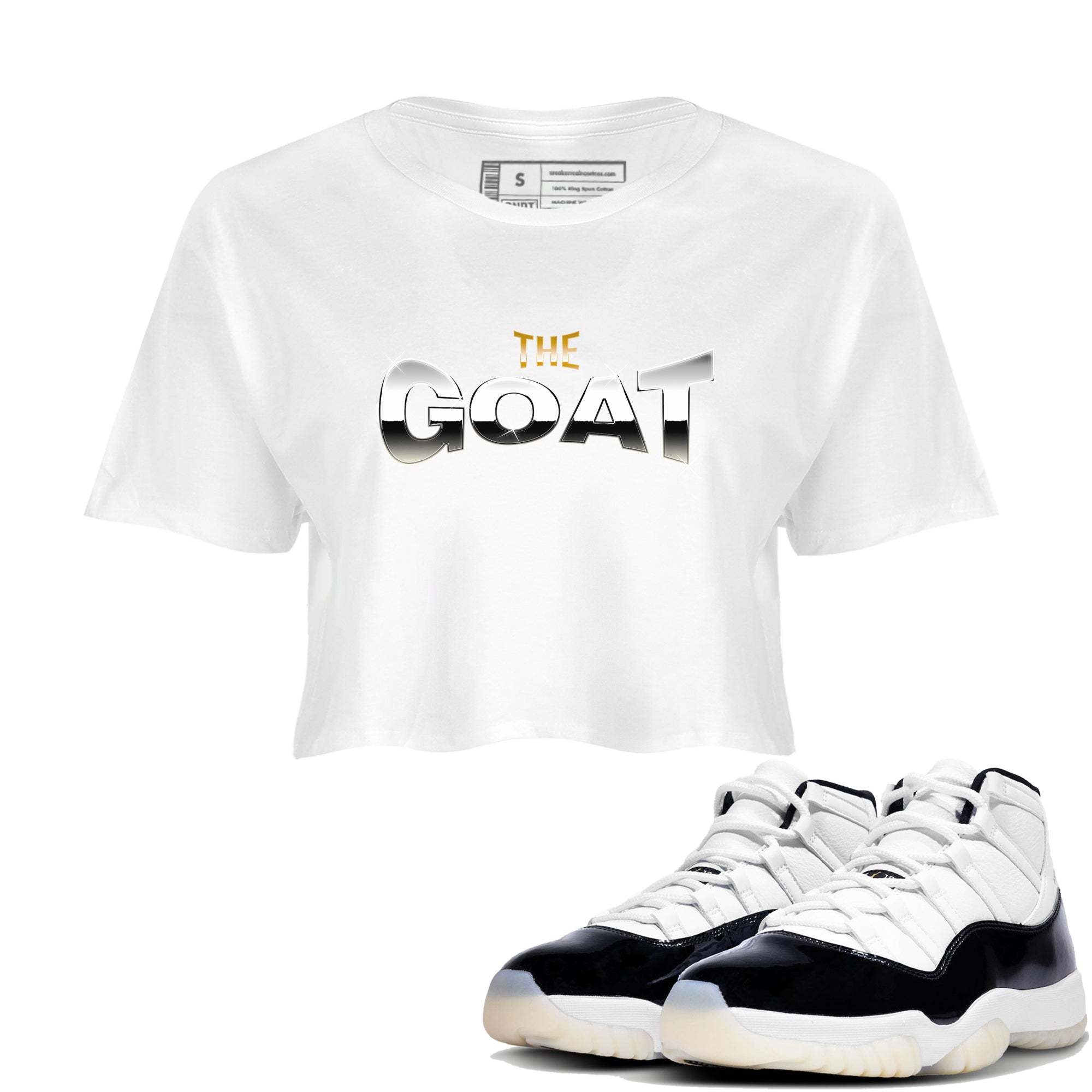 The Goat snkmatch Women's Top - Air Jordan 11 Gratitude