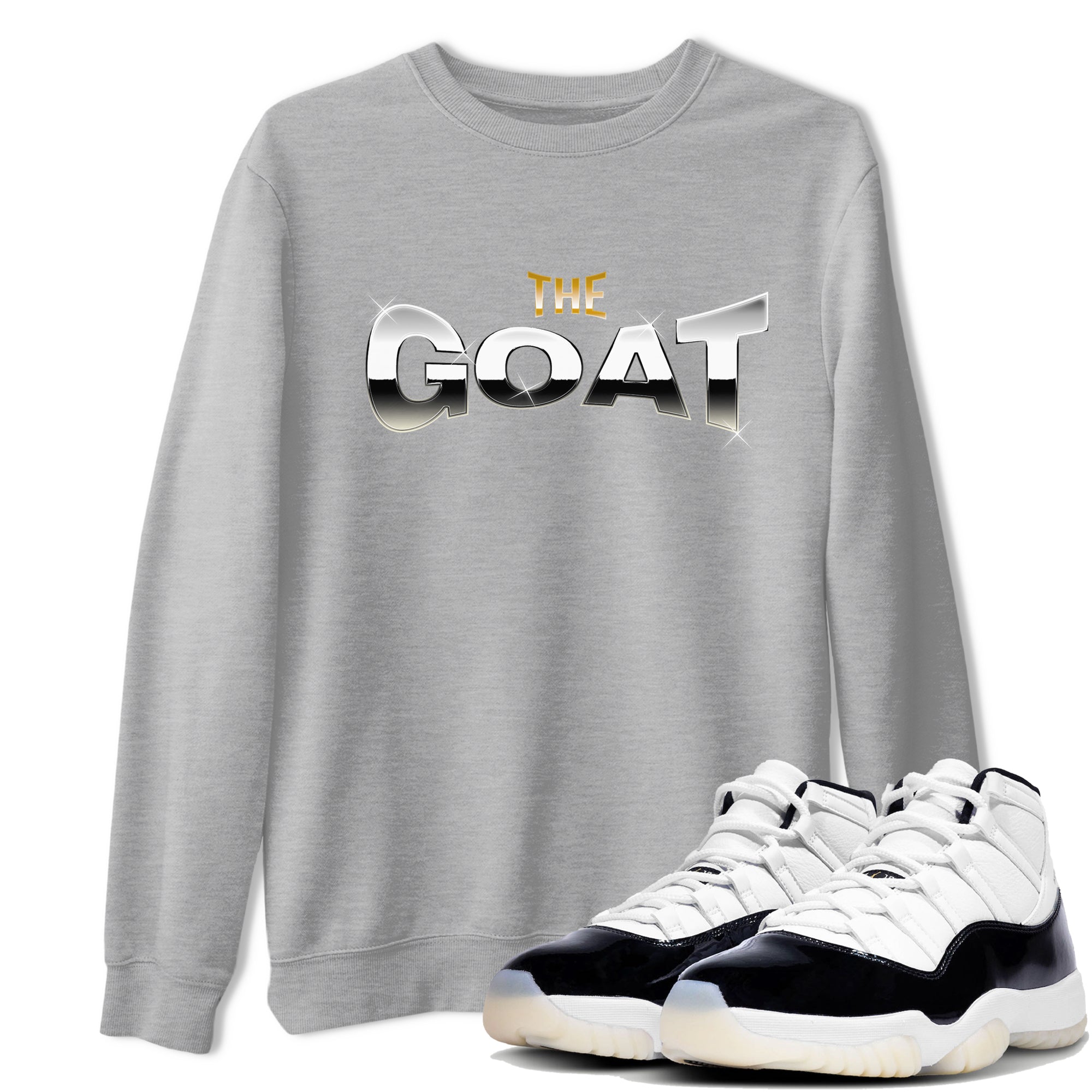 The Goat snkmatch Tee - Air Jordan 11 Gratitude