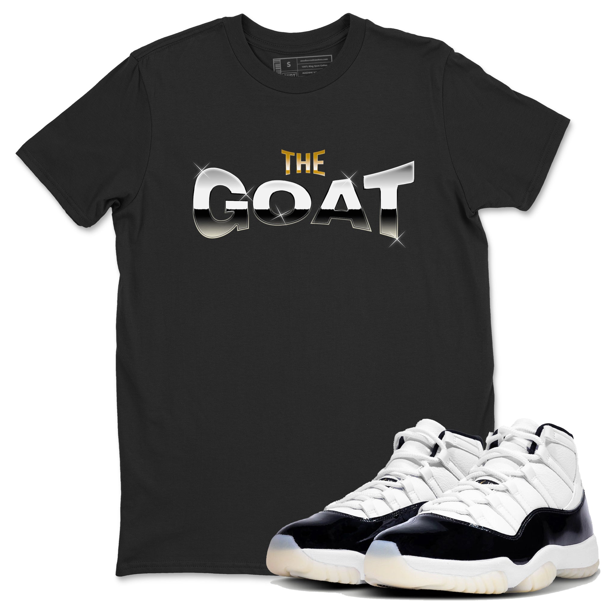 The Goat snkmatch Tee - Air Jordan 11 Gratitude