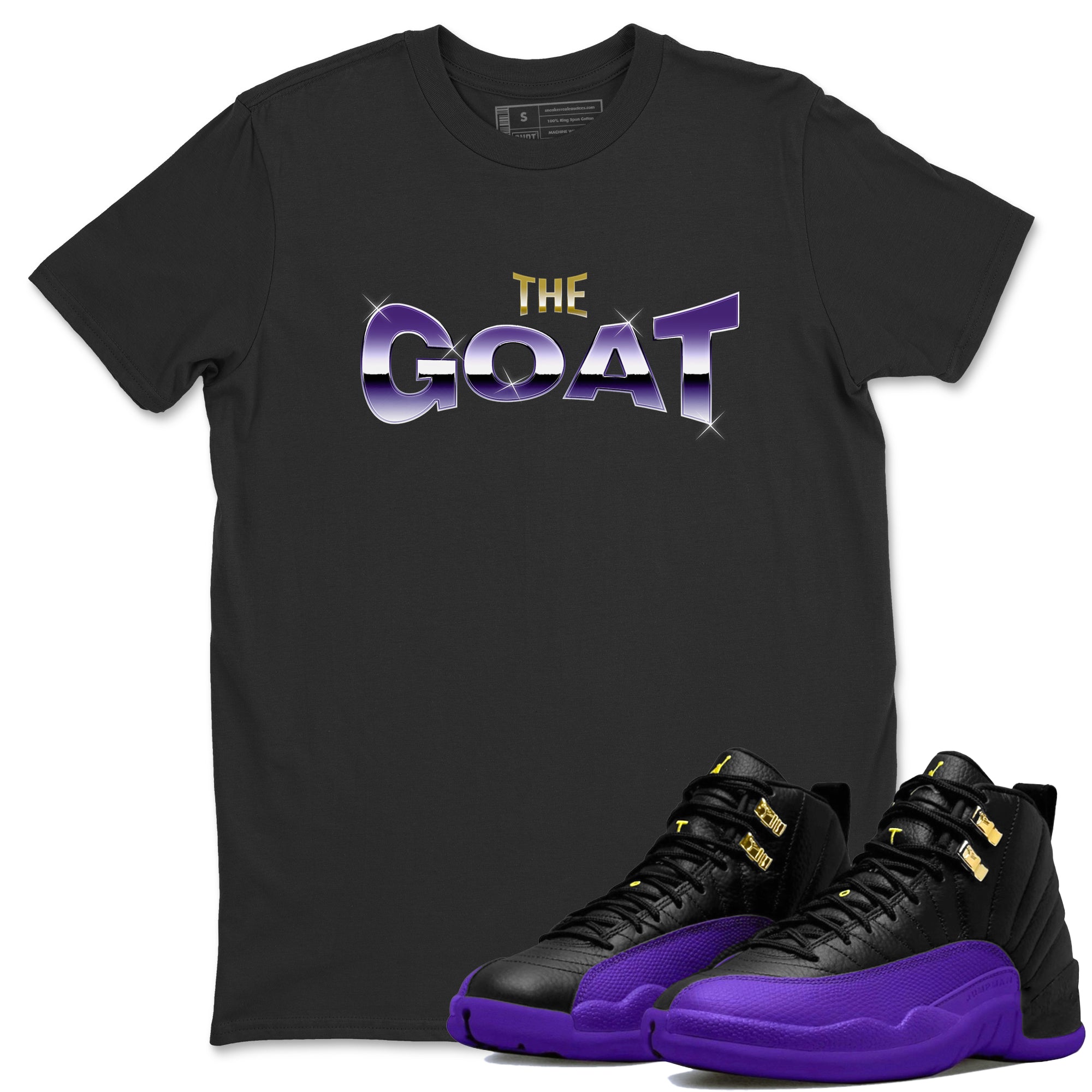 The Goat Unisex Tops - Air Jordan 12 Field Purple