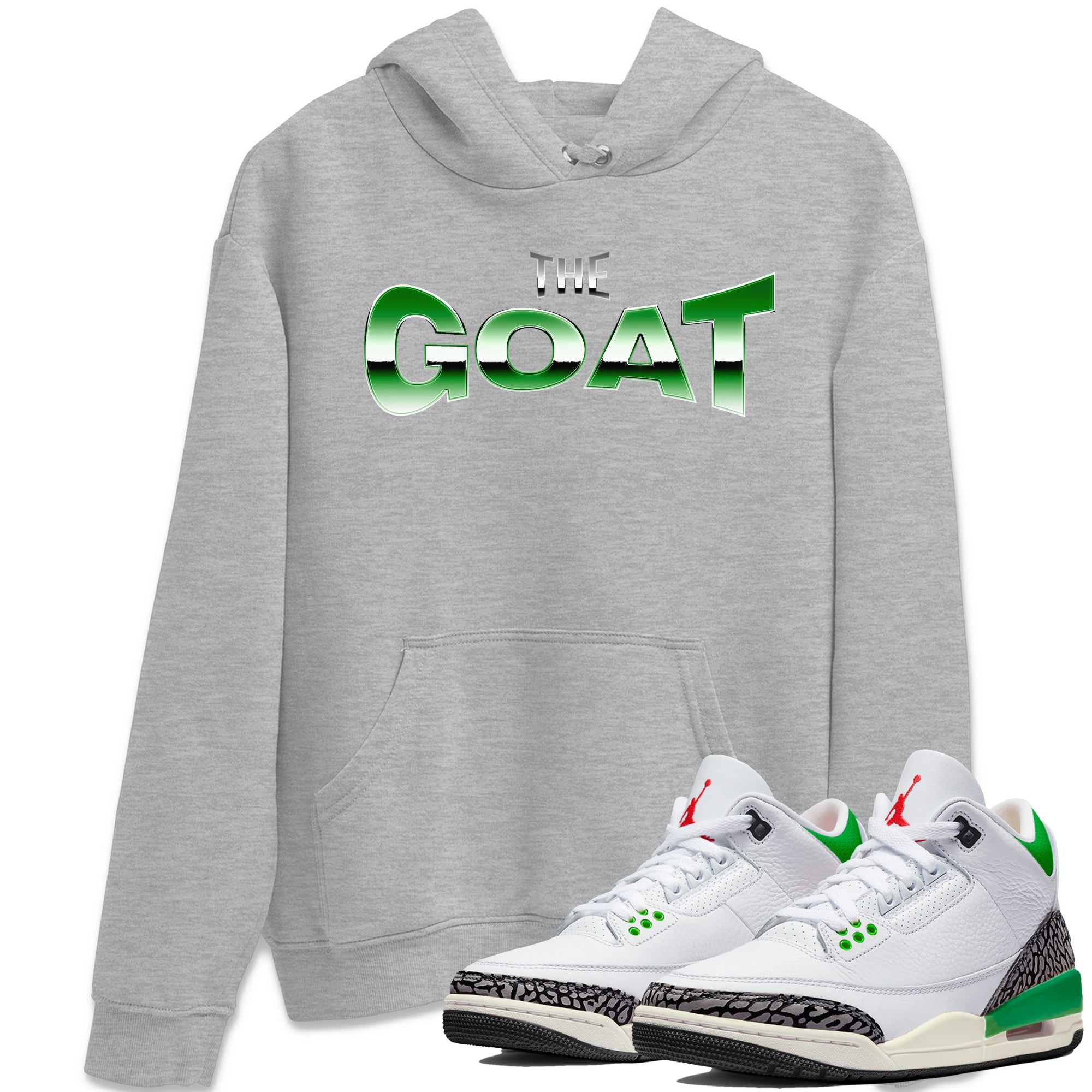 The GOAT Unisex Tops - Air Jordan 3 Lucky Green