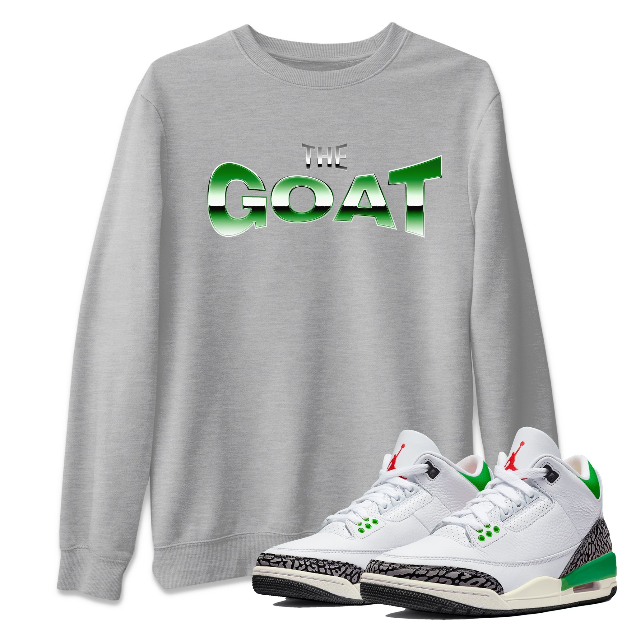 The GOAT Unisex Tops - Air Jordan 3 Lucky Green