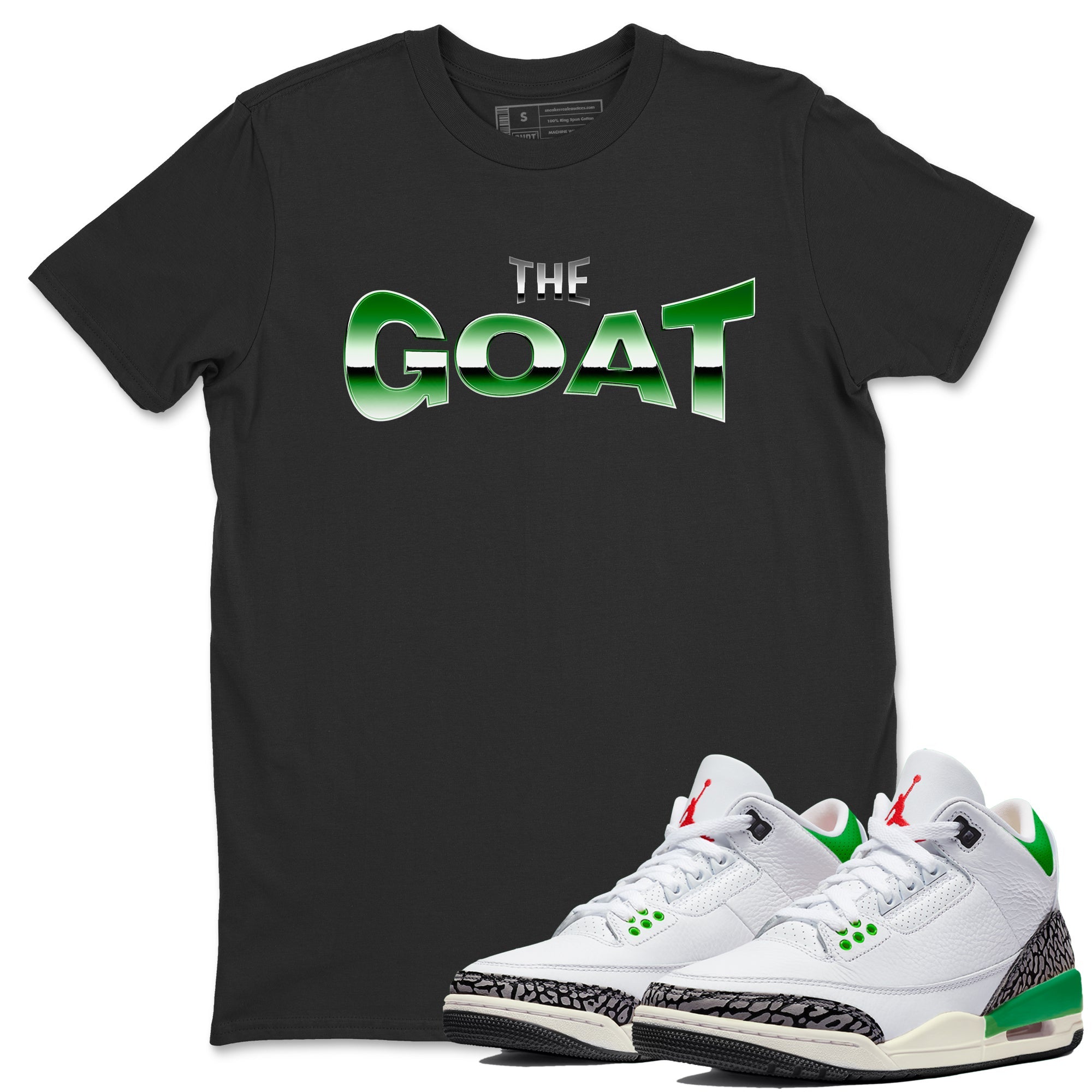 The GOAT Unisex Tops - Air Jordan 3 Lucky Green