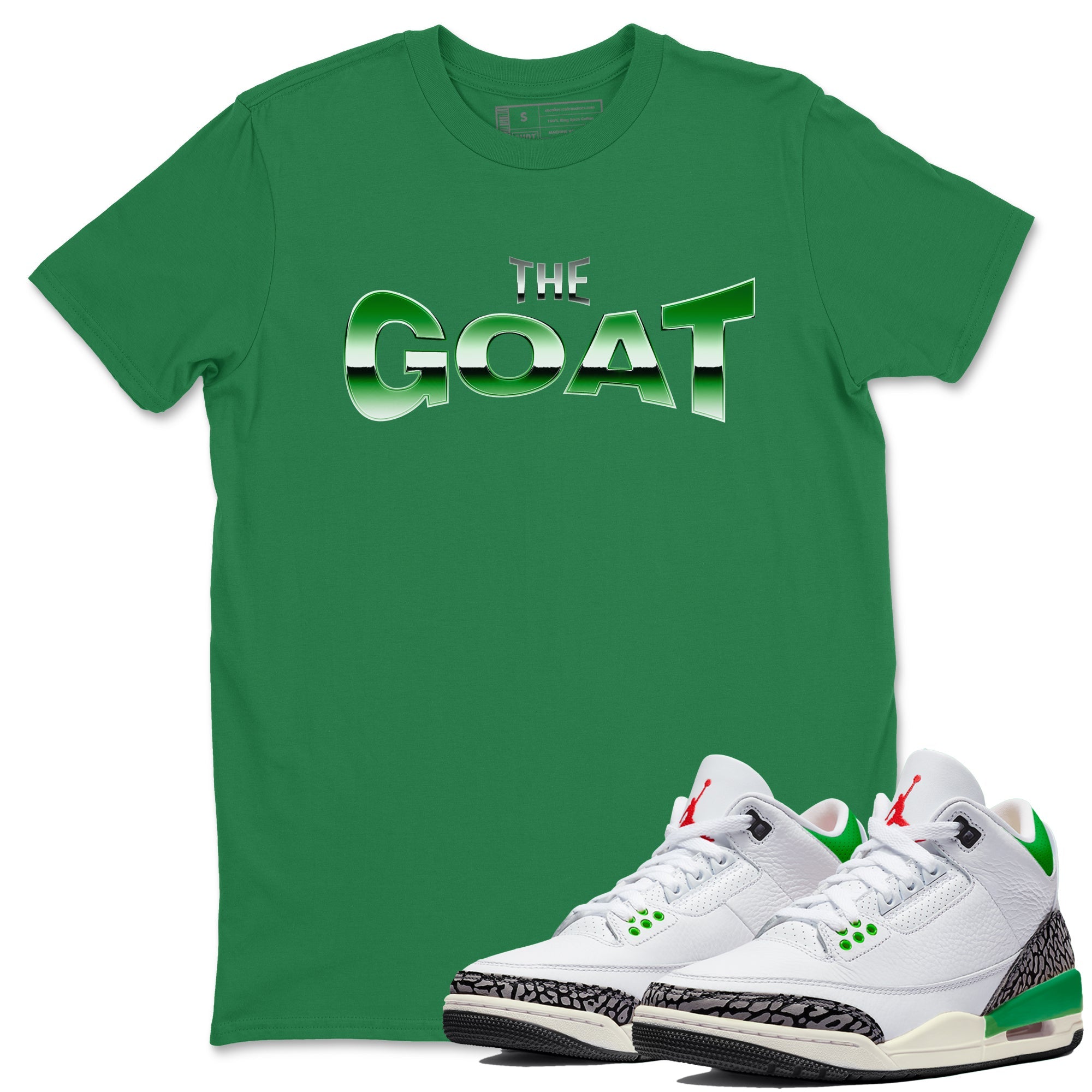 The GOAT Unisex Tops - Air Jordan 3 Lucky Green
