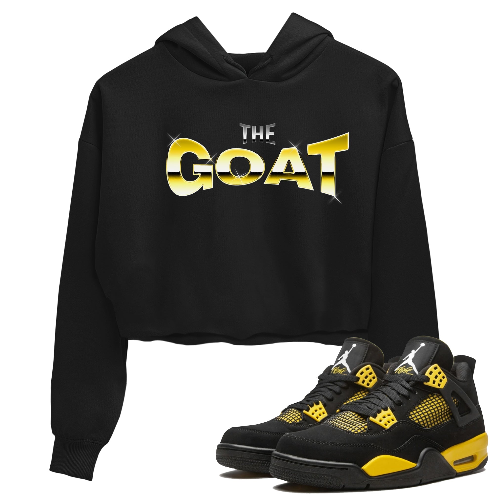 The Goat Women's Tops - Air Jordan 4 Thunder