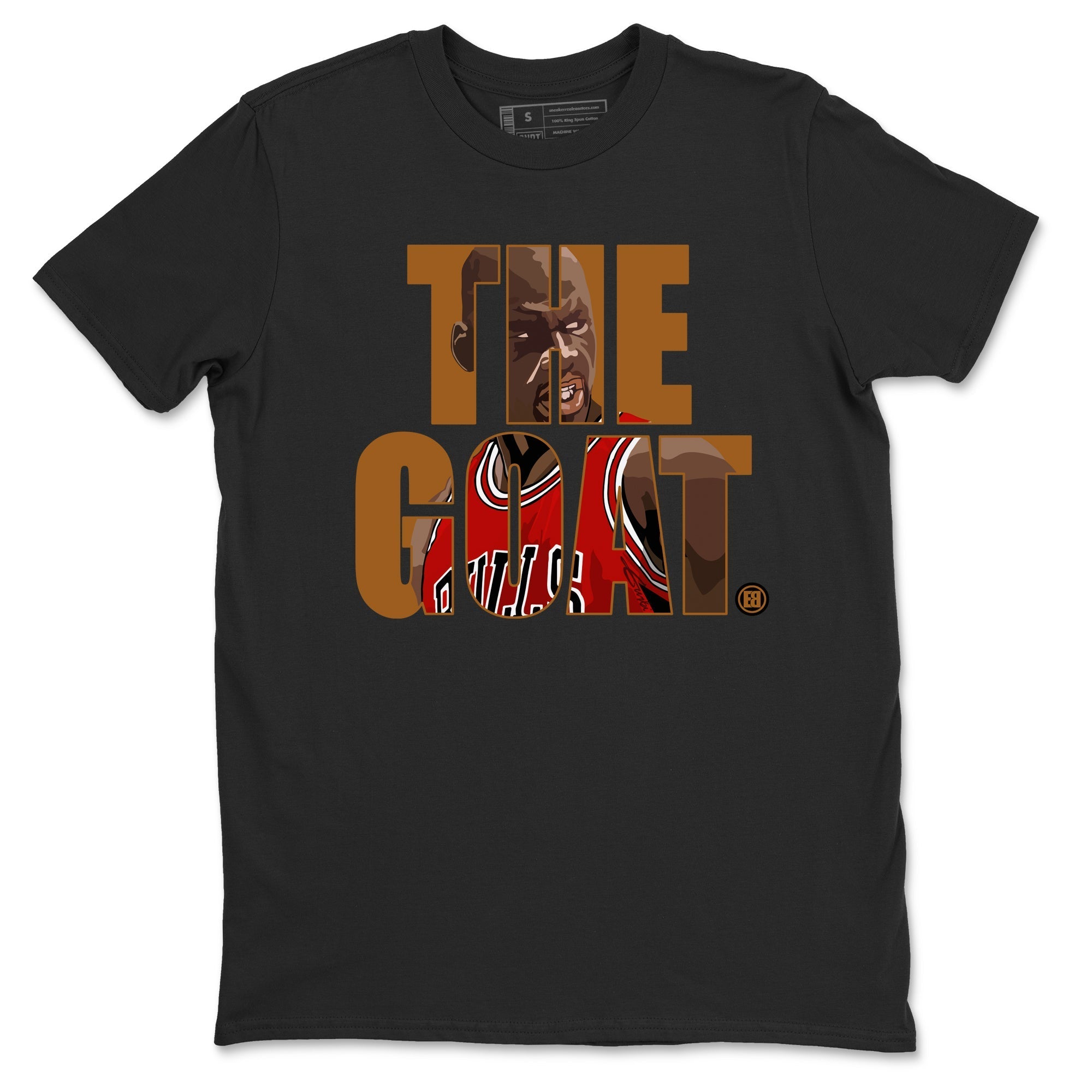 The Goat snkmatch Tees - Air Jordan 5 Archaeo Brown