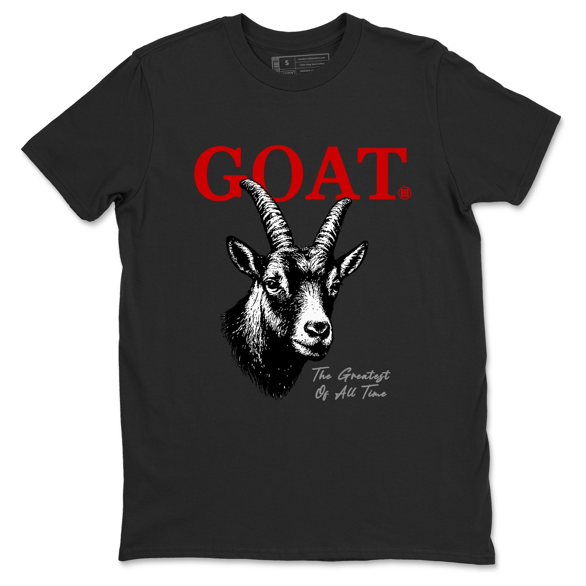 The Greatest Of All Time snkmatch Tees - Air Jordan 4 White Cement