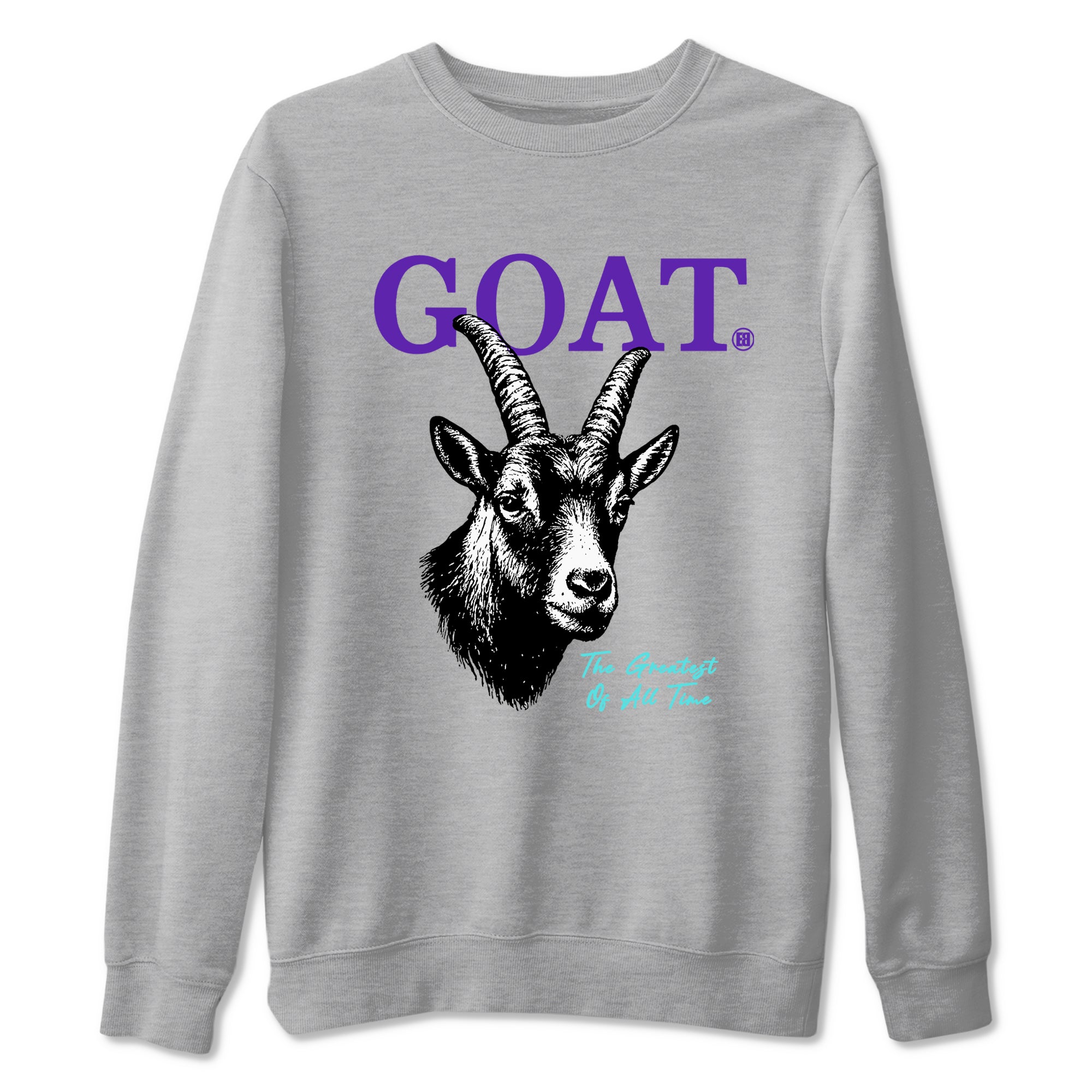 The Greatest Of All Time snkmatch Tees - Air Jordan 5 Grape