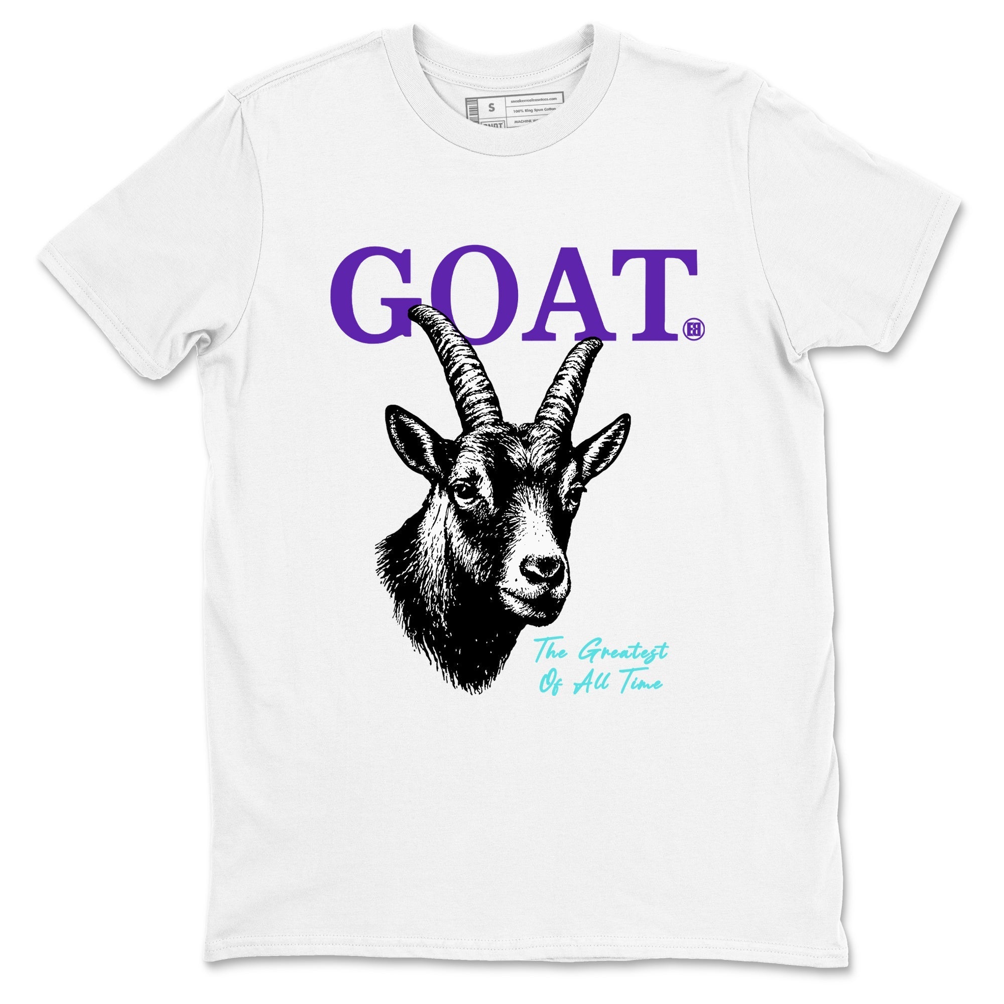 The Greatest Of All Time snkmatch Tees - Air Jordan 5 Grape