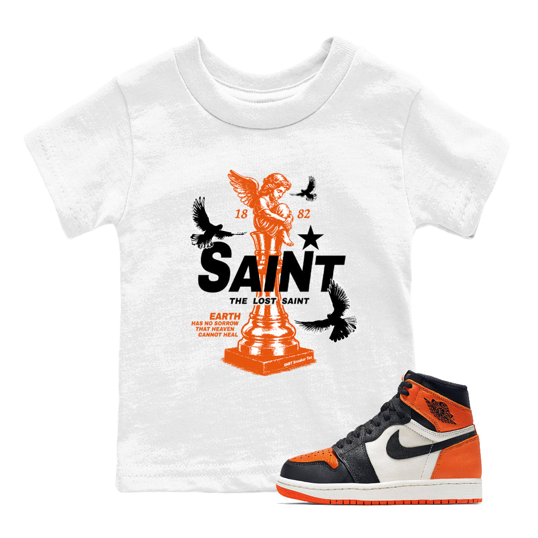 The Lost Saint snkmatch Tees Kids - Air Jordan 1 Shattered Backboard