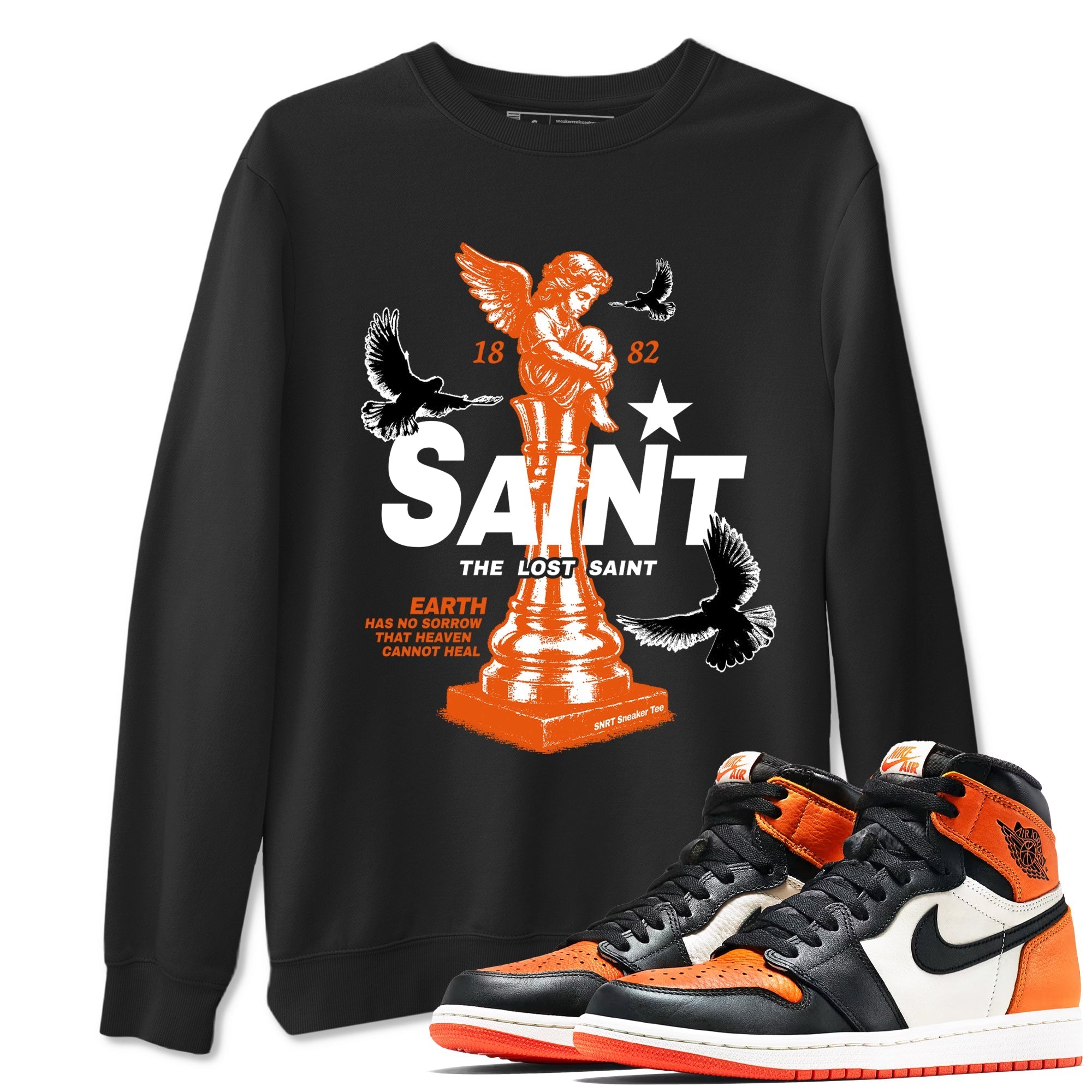 The Lost Saint snkmatch Tees - Air Jordan 1 Shattered Backboard