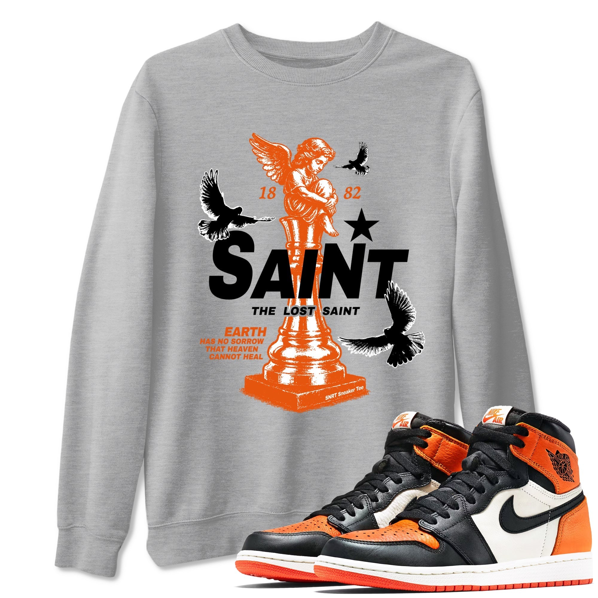 The Lost Saint snkmatch Tees - Air Jordan 1 Shattered Backboard
