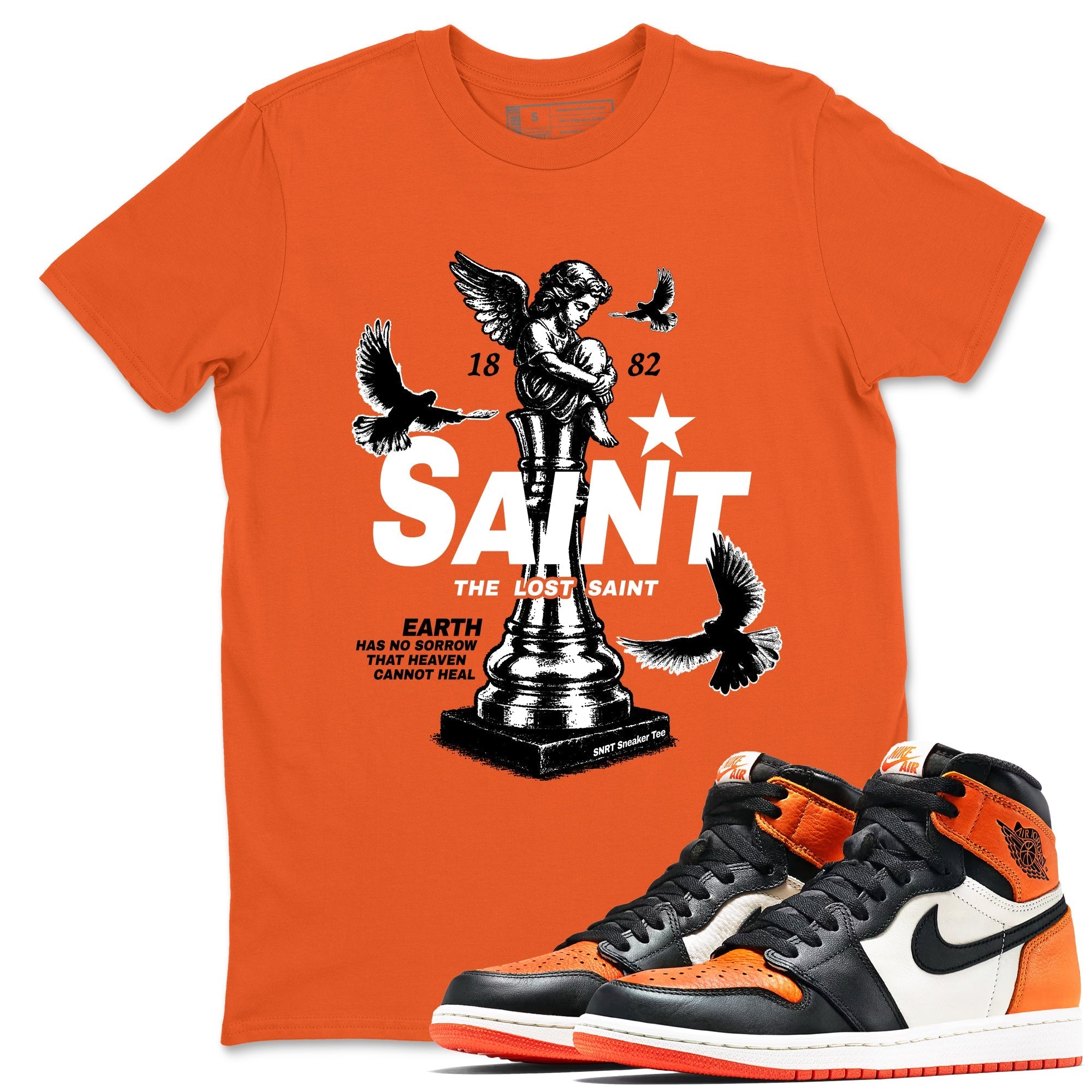 The Lost Saint snkmatch Tees - Air Jordan 1 Shattered Backboard