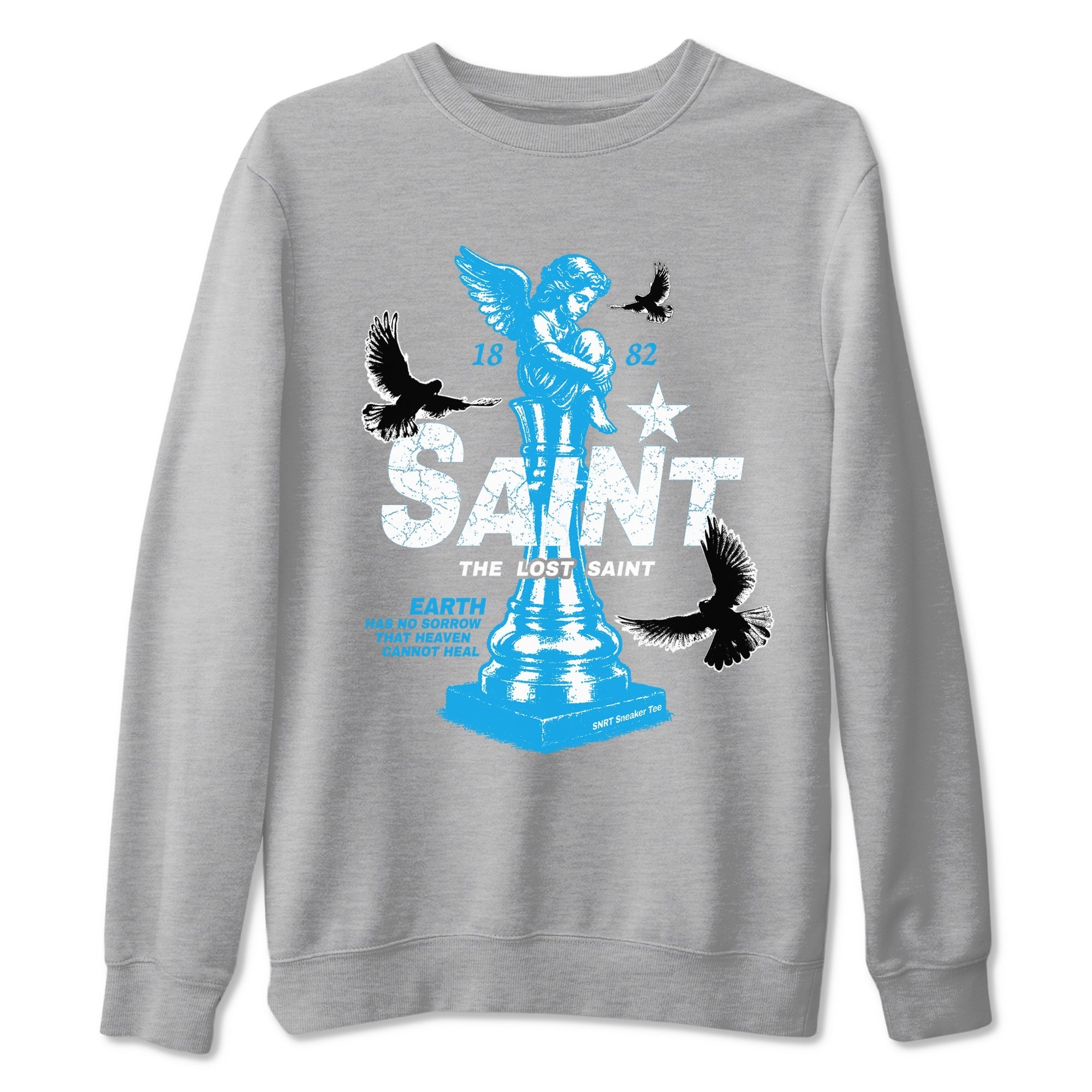 The Lost Saint snkmatch Tees - Air Jordan 1 UNC Reimagined